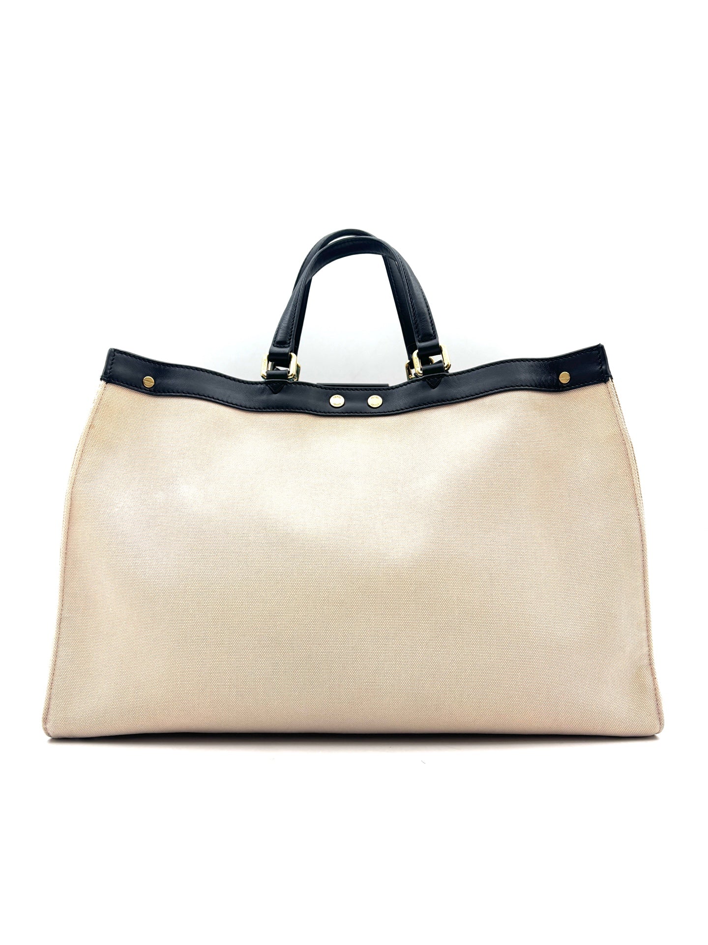 Fendi - Peekaboo X-Tote - Canvas - Pink - (medium)