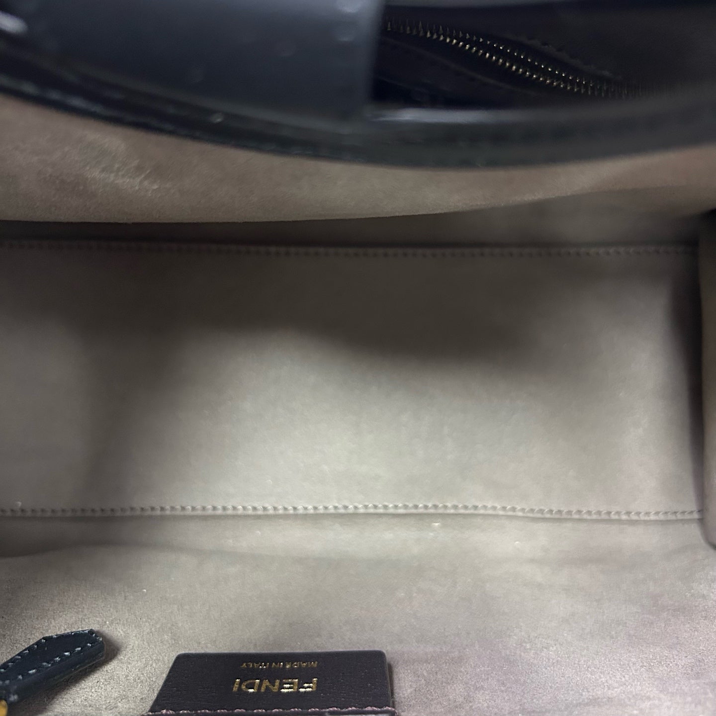 Fendi - Runaway FF Monogram Circular Handle Bag - PVC and Leather - Brown - (medium)