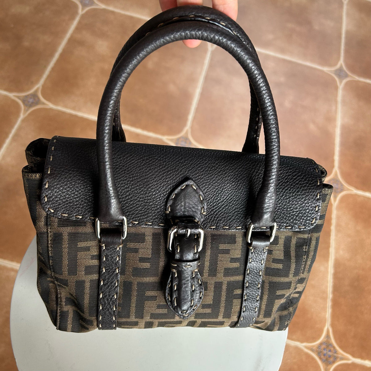 Fendi - Selleria Linda - Cloth - Brown