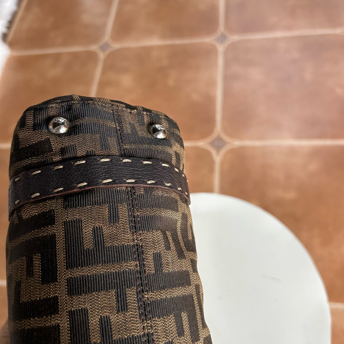 Fendi - Selleria Linda - Cloth - Brown