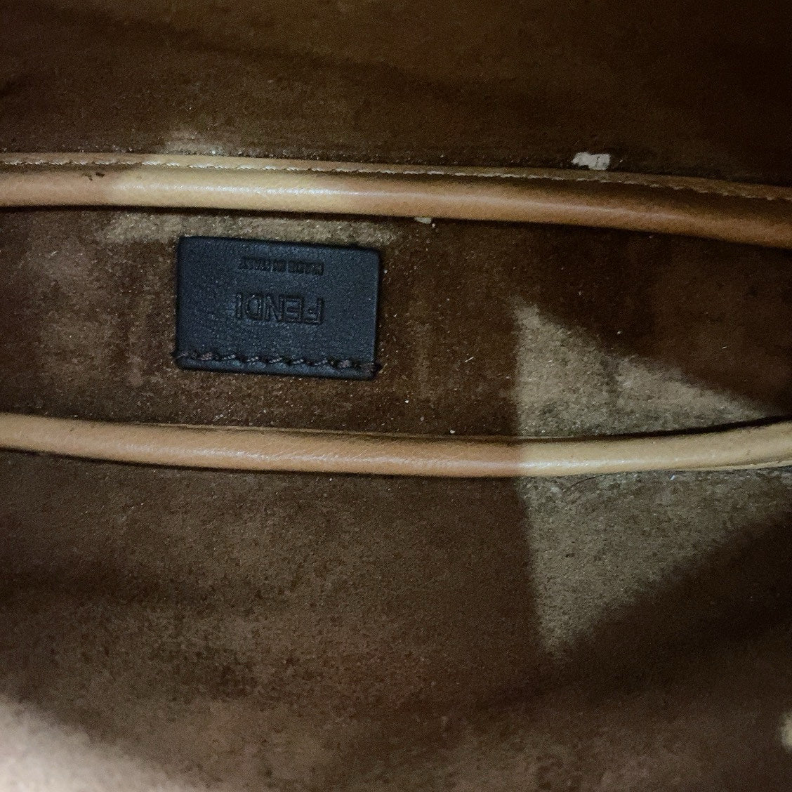 FENDI - Simply - Leather - Brown - (Small)