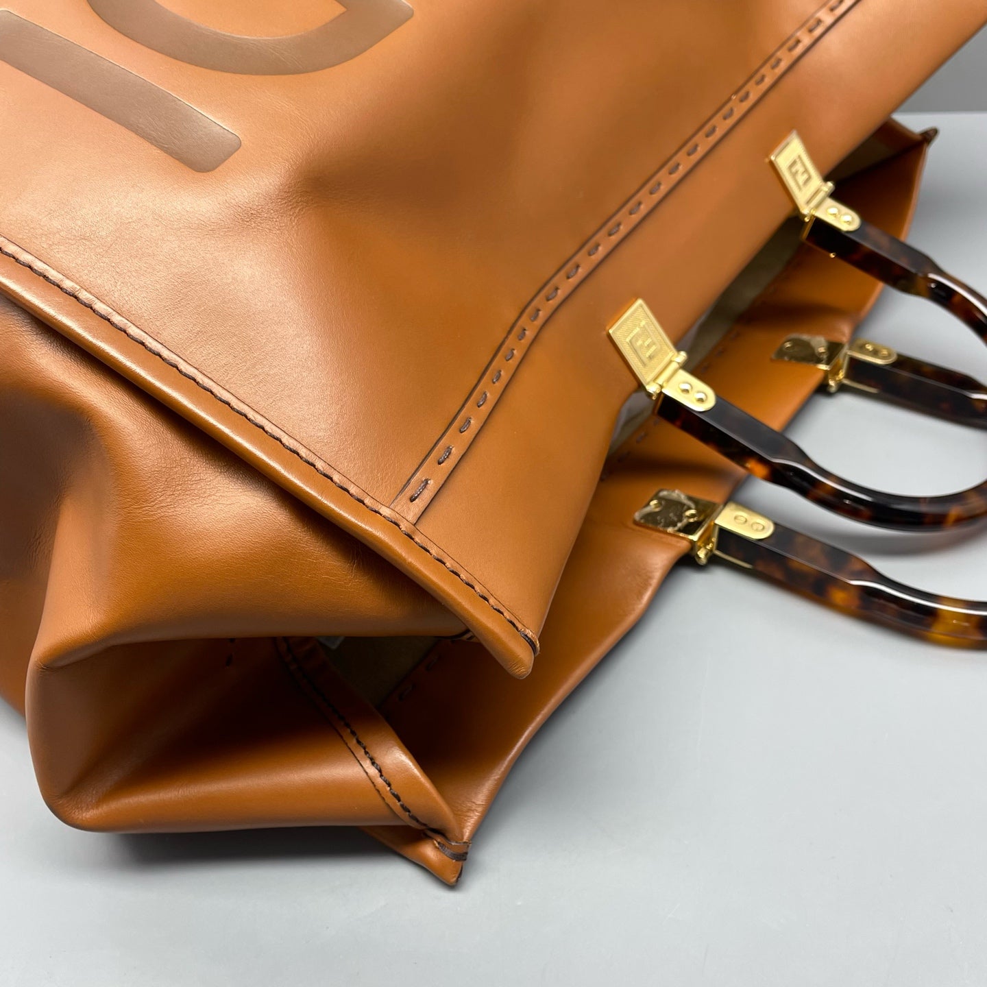 Fendi - Sunshine - Leather - Brown - (large)