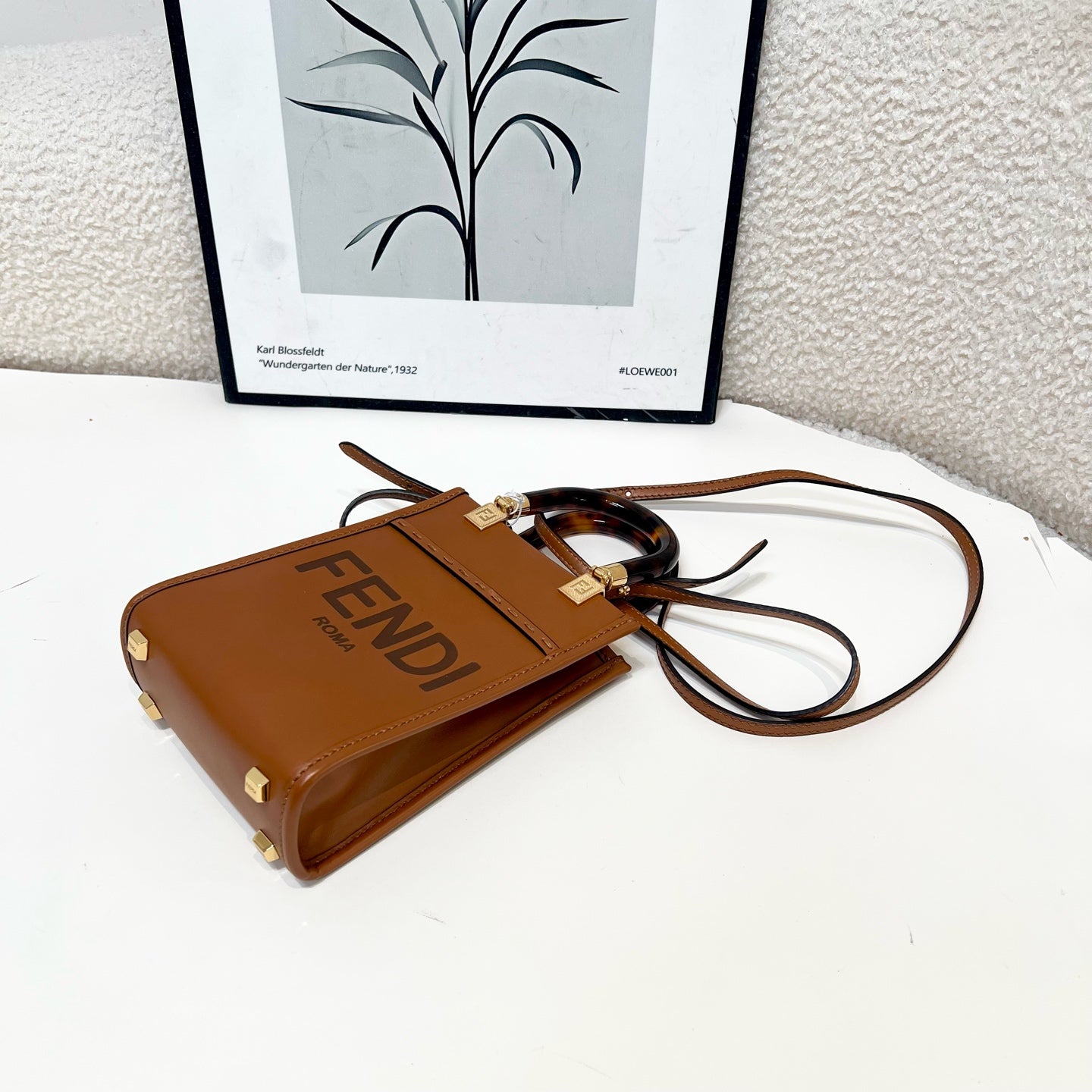 Fendi - Sunshine - Leather - Brown - (mini)