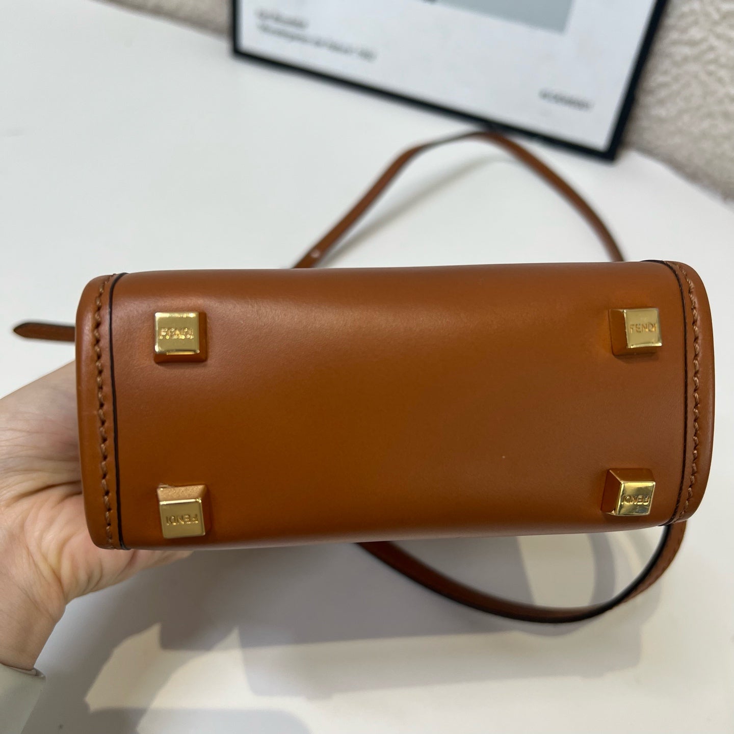Fendi - Sunshine - Leather - Brown - (mini)
