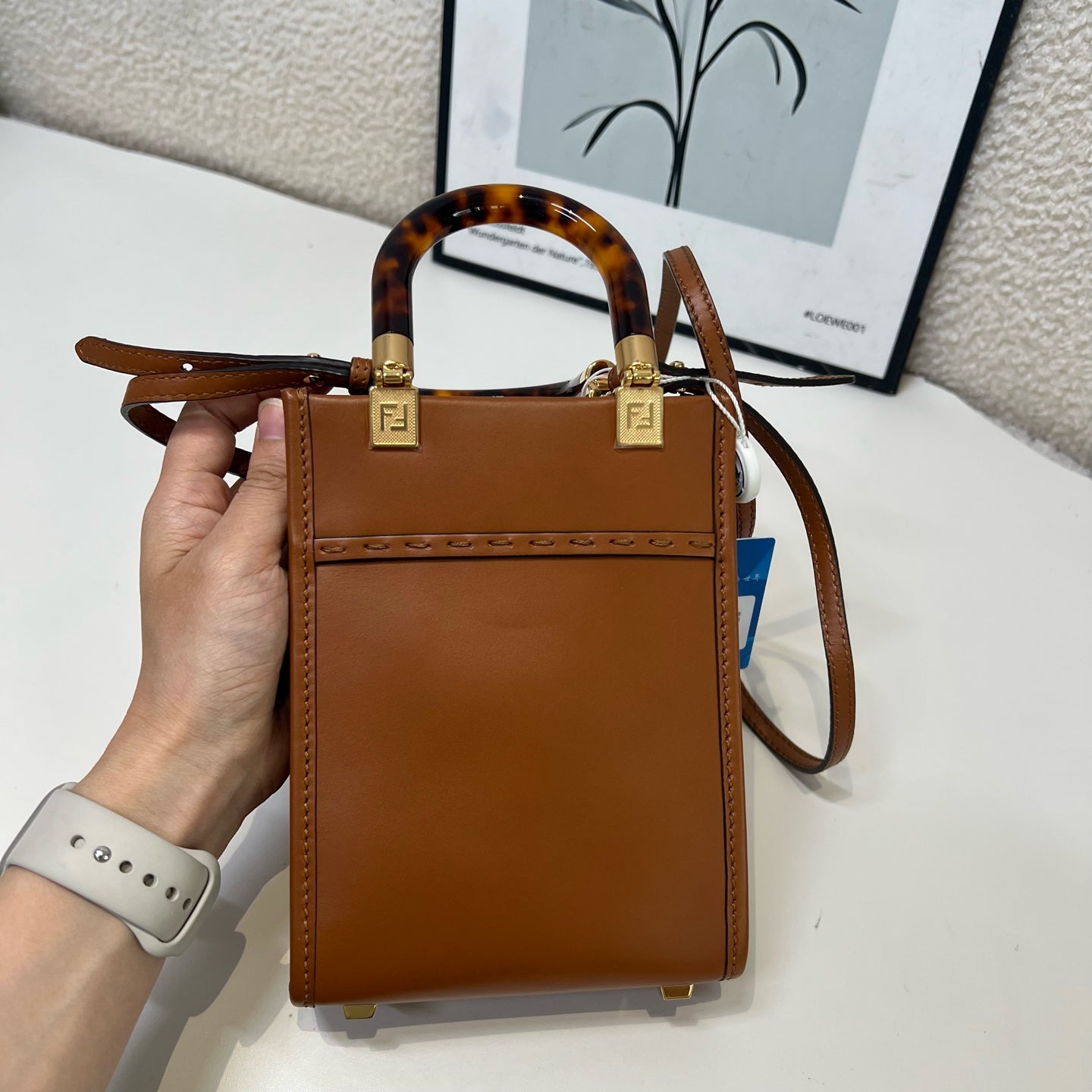Fendi - Sunshine - Leather - Brown - (mini)