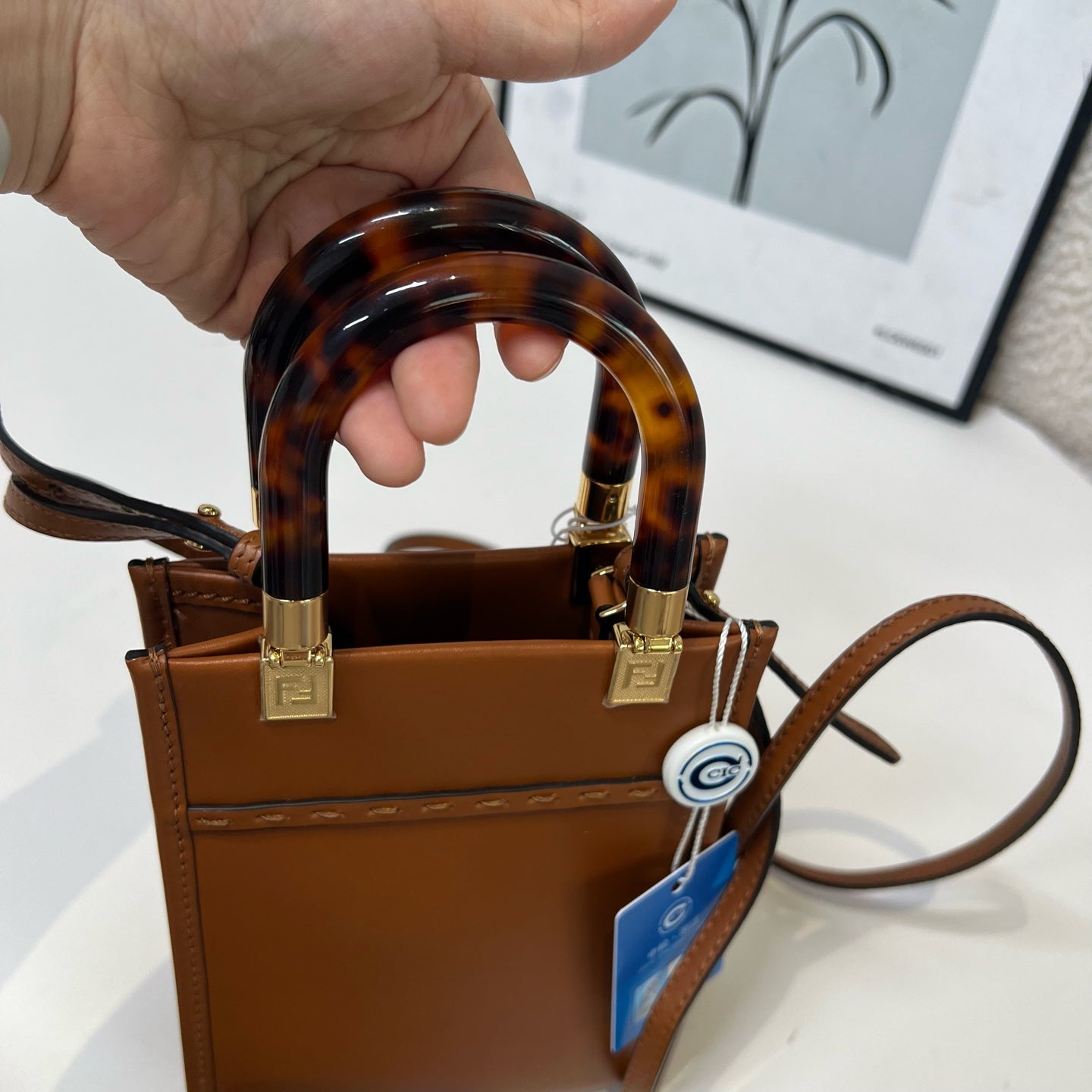Fendi - Sunshine - Leather - Brown - (mini)