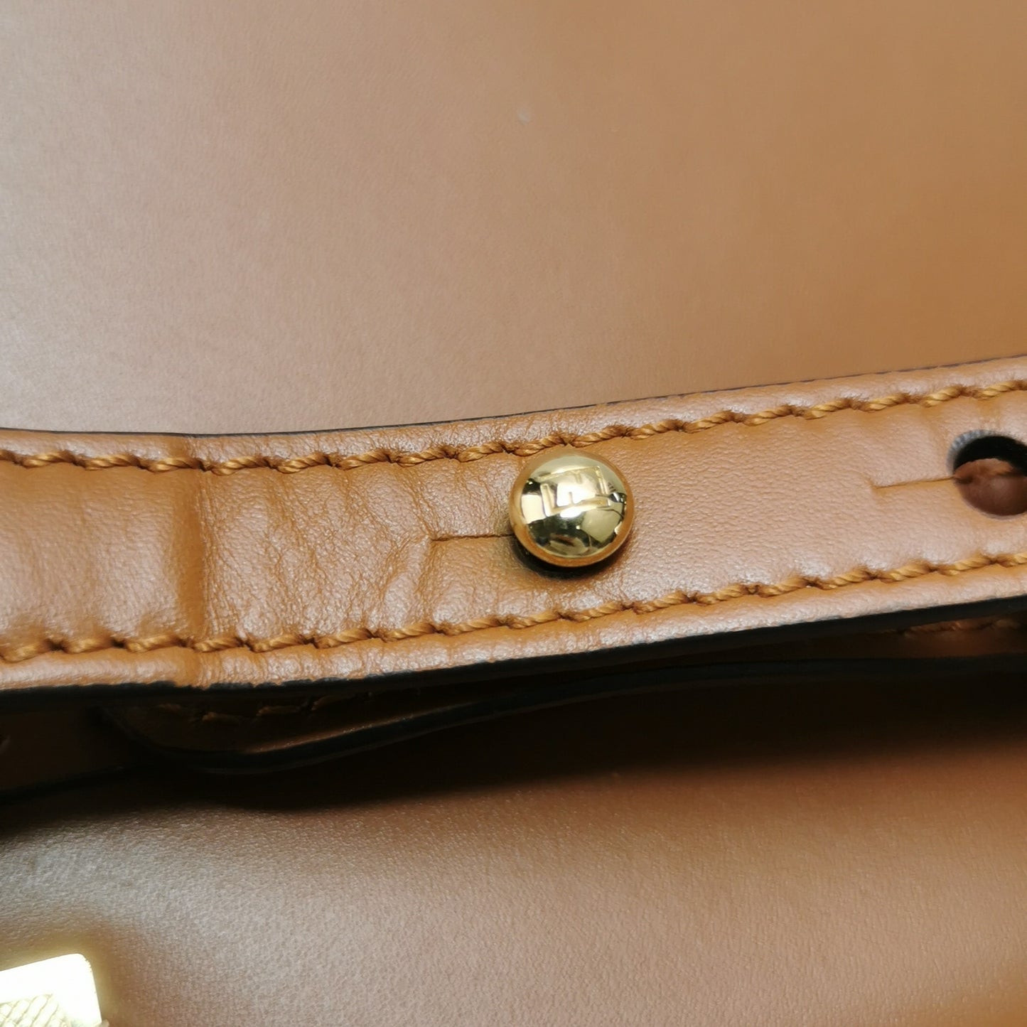 Fendi - Sunshine - Leather - Brown - (small)