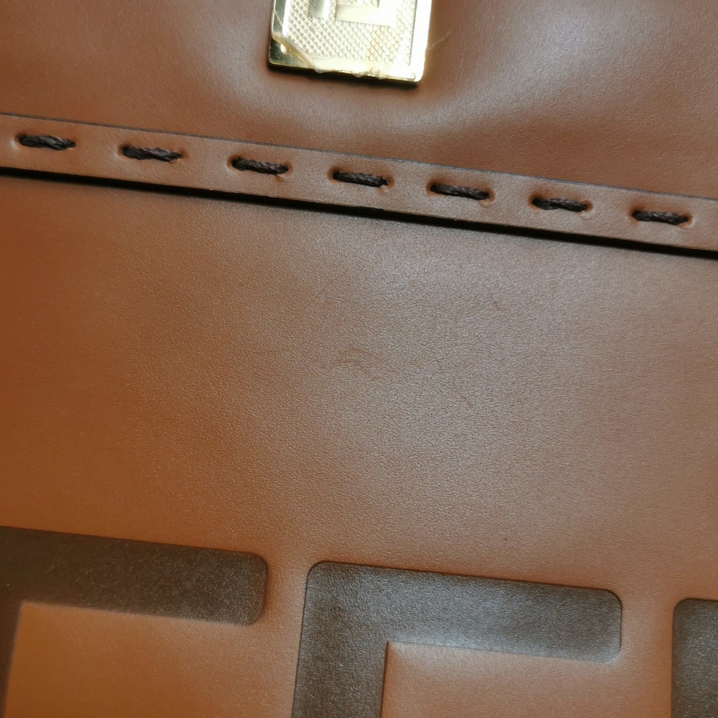 Fendi - Sunshine - Leather - Brown - (small)