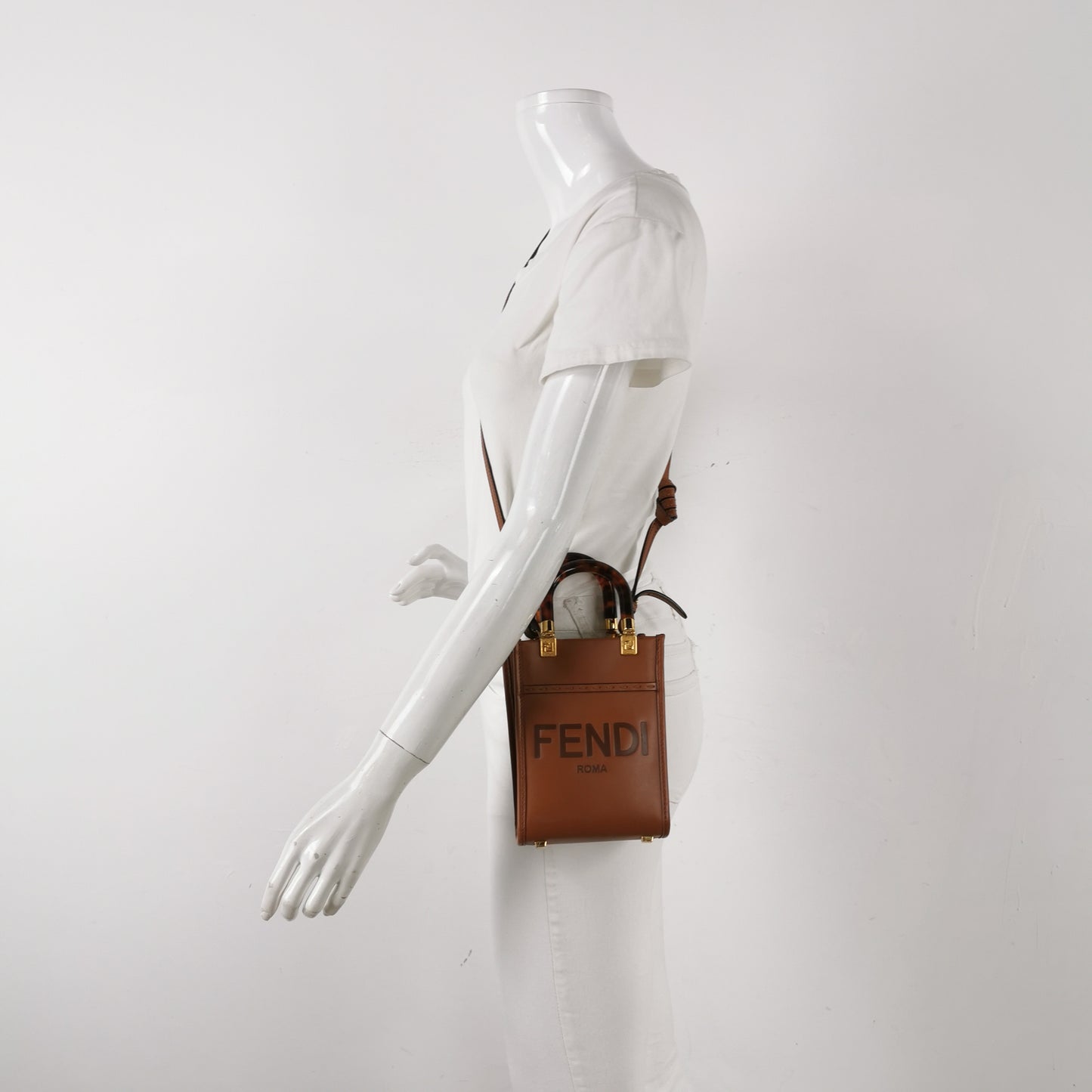 Fendi - Sunshine - Leather - Camel - (mini)