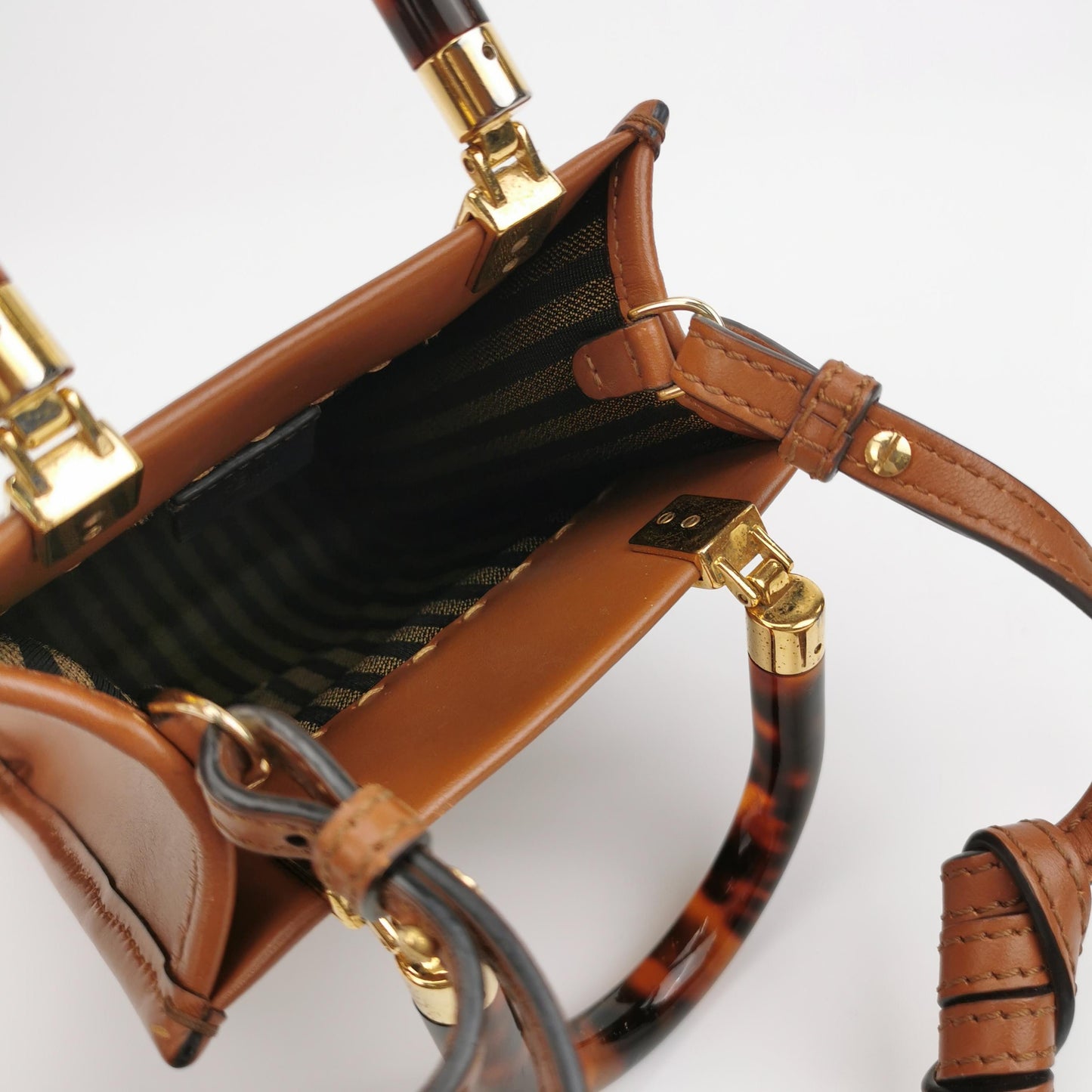 Fendi - Sunshine - Leather - Camel - (mini)