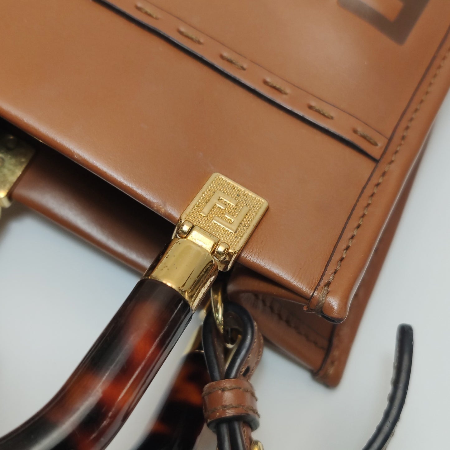 Fendi - Sunshine - Leather - Camel - (mini)