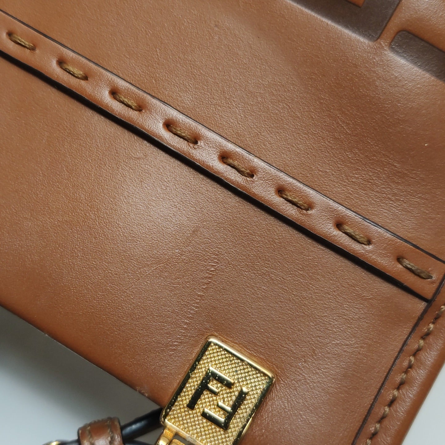 Fendi - Sunshine - Leather - Camel - (mini)