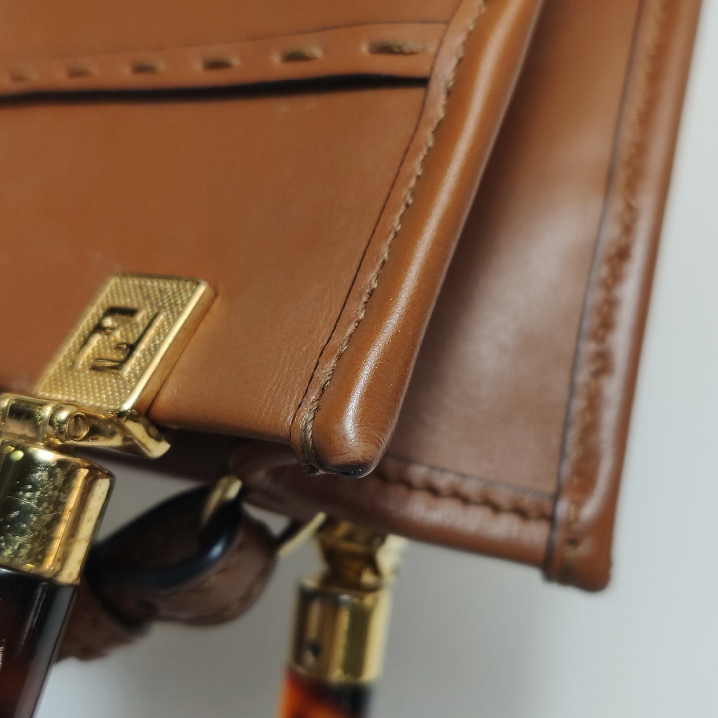 Fendi - Sunshine - Leather - Camel - (mini)