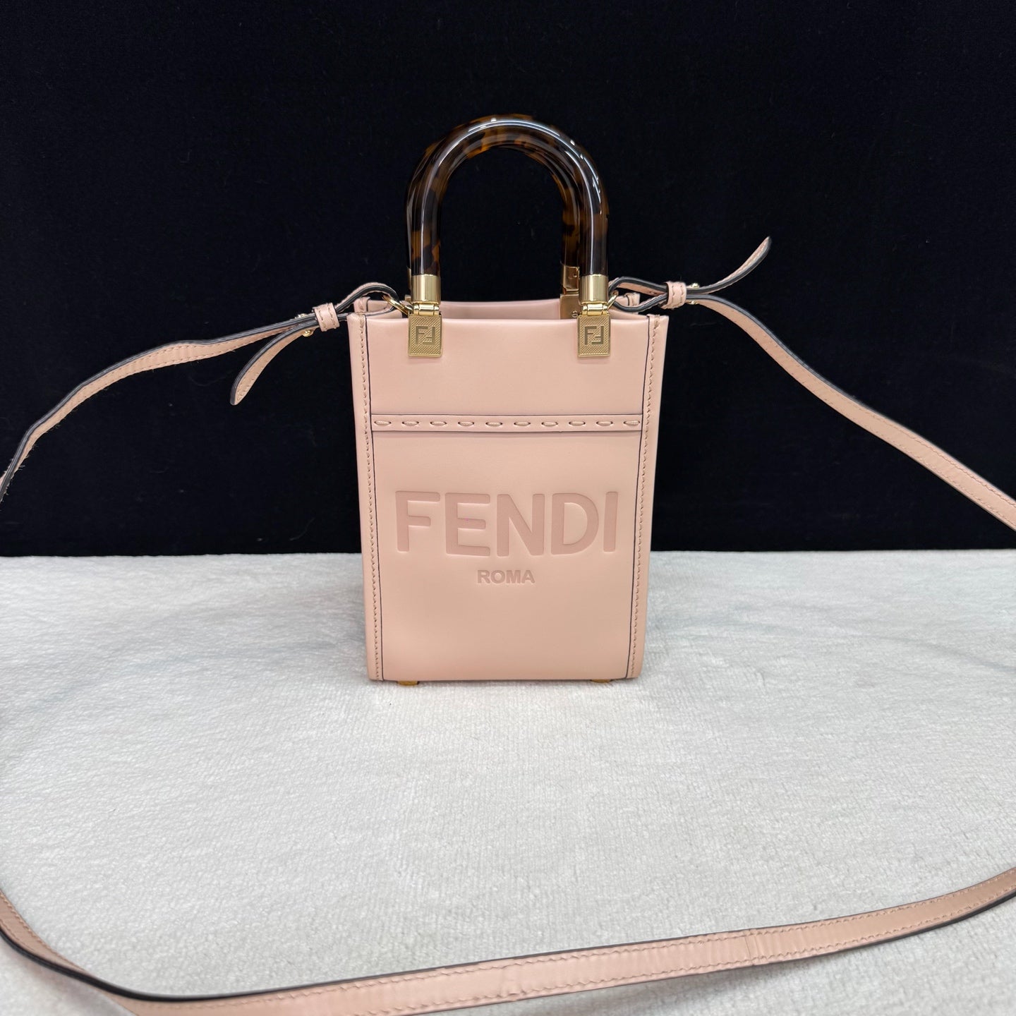 Fendi - Sunshine - Leather - Pink - (mini)