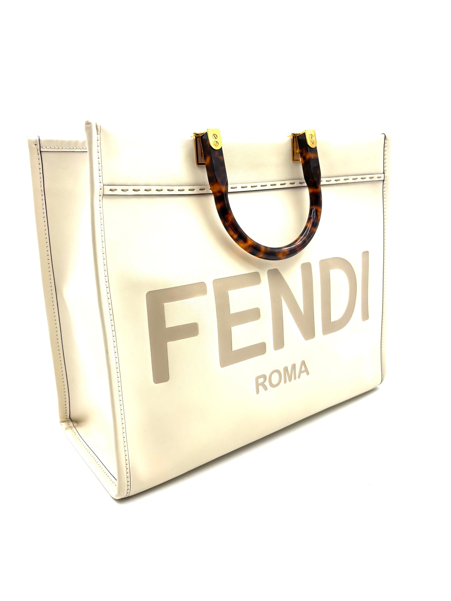 Fendi - Sunshine - Leather - White - (medium)