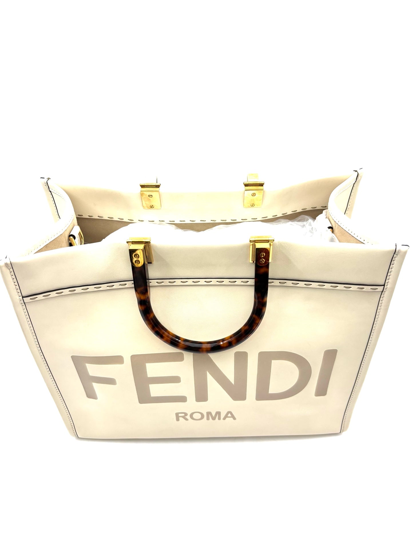 Fendi - Sunshine - Leather - White - (medium)