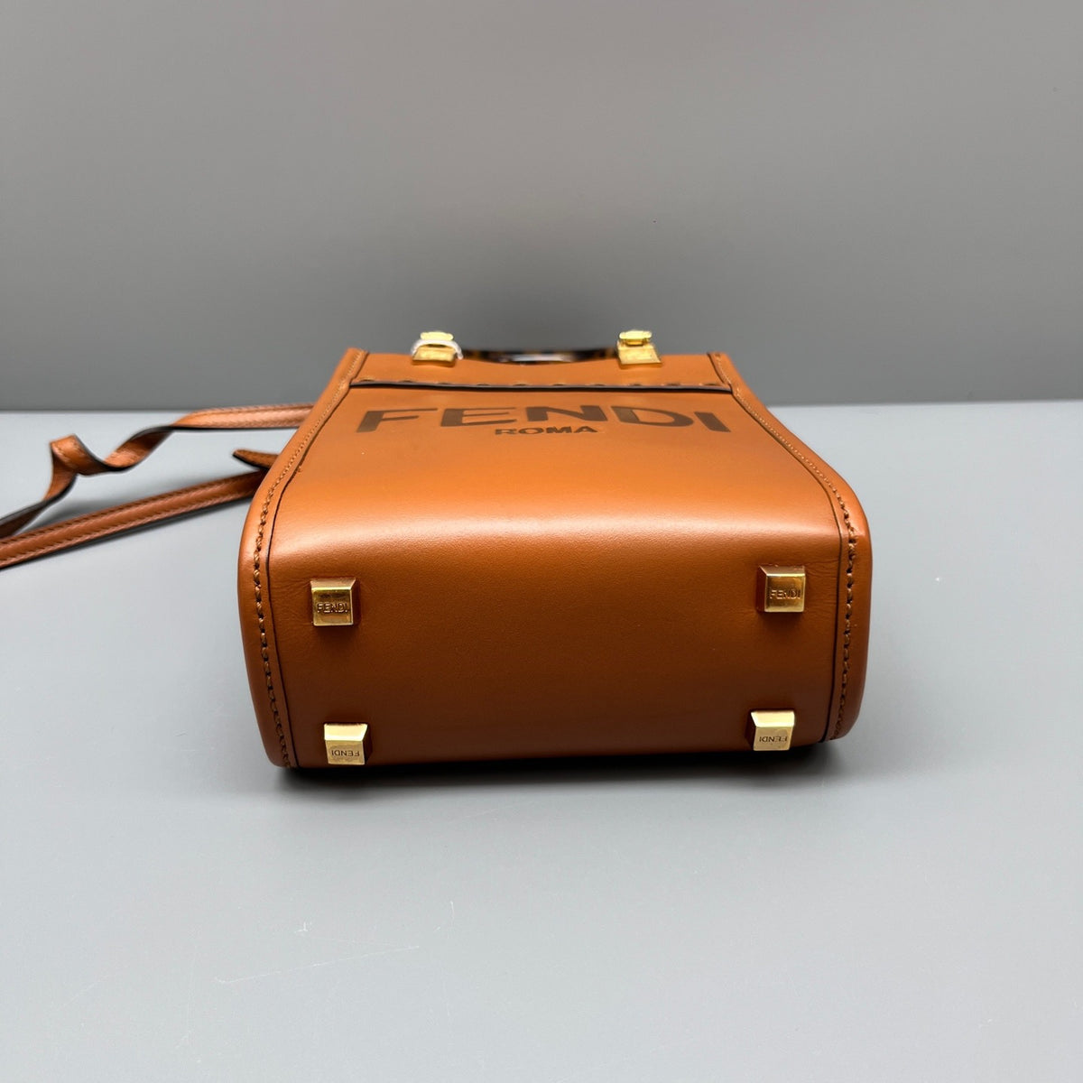 Fendi - Sunshine mini - Leather - Camel - (mini)