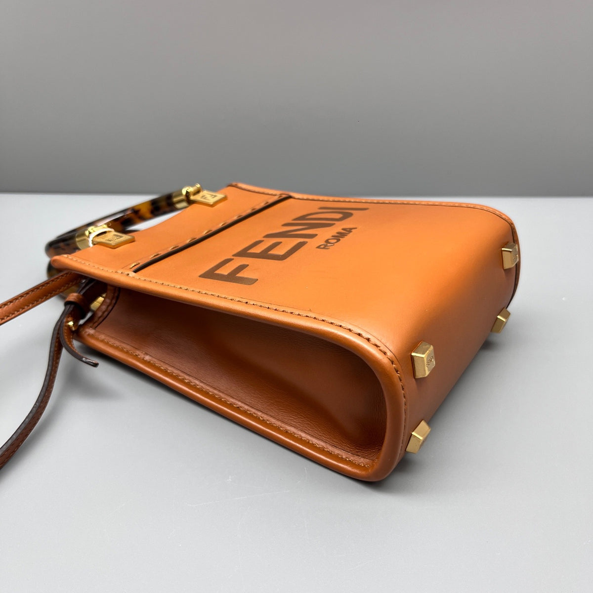 Fendi - Sunshine mini - Leather - Camel - (mini)