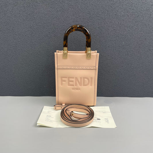 Fendi - Sunshine Mini - Leather - Light Pink - (mini)