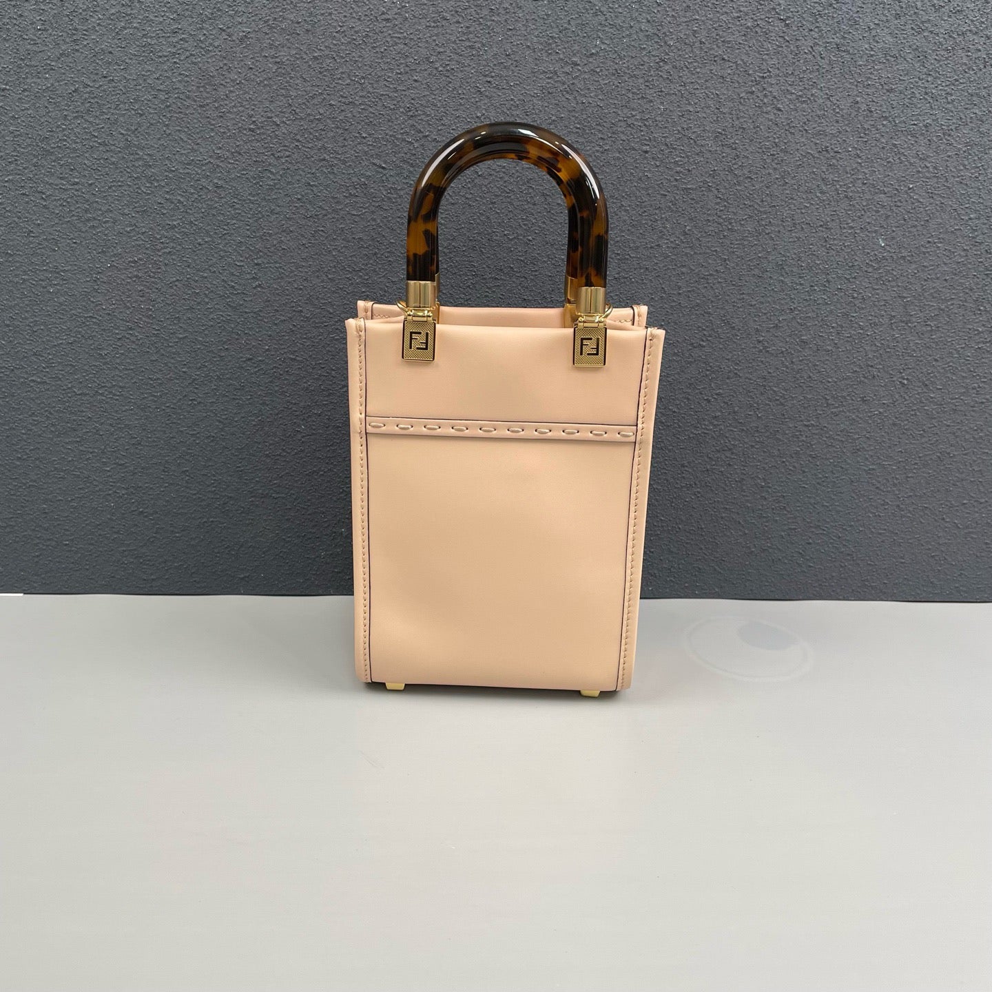 Fendi - Sunshine Mini Tote Bag - Leather - Pink - (mini)