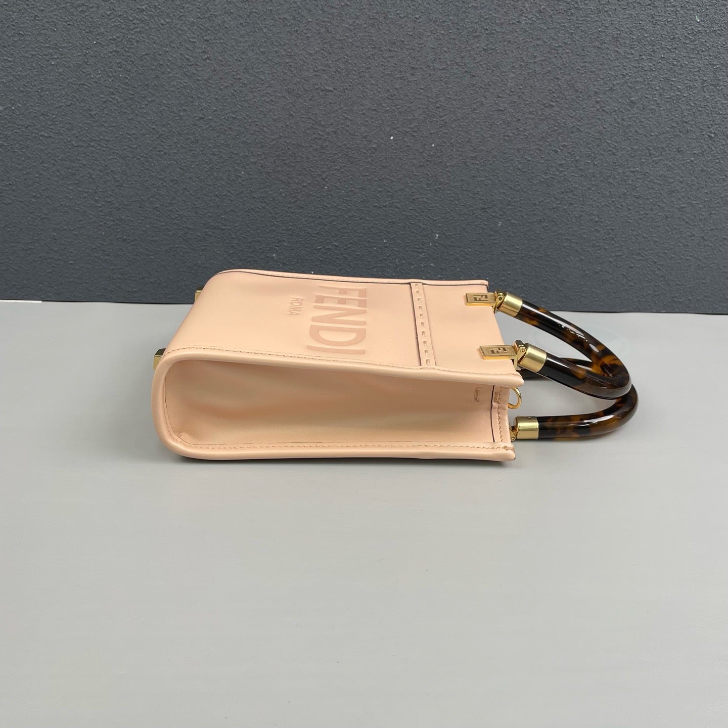 Fendi - Sunshine Mini Tote Bag - Leather - Pink - (mini)