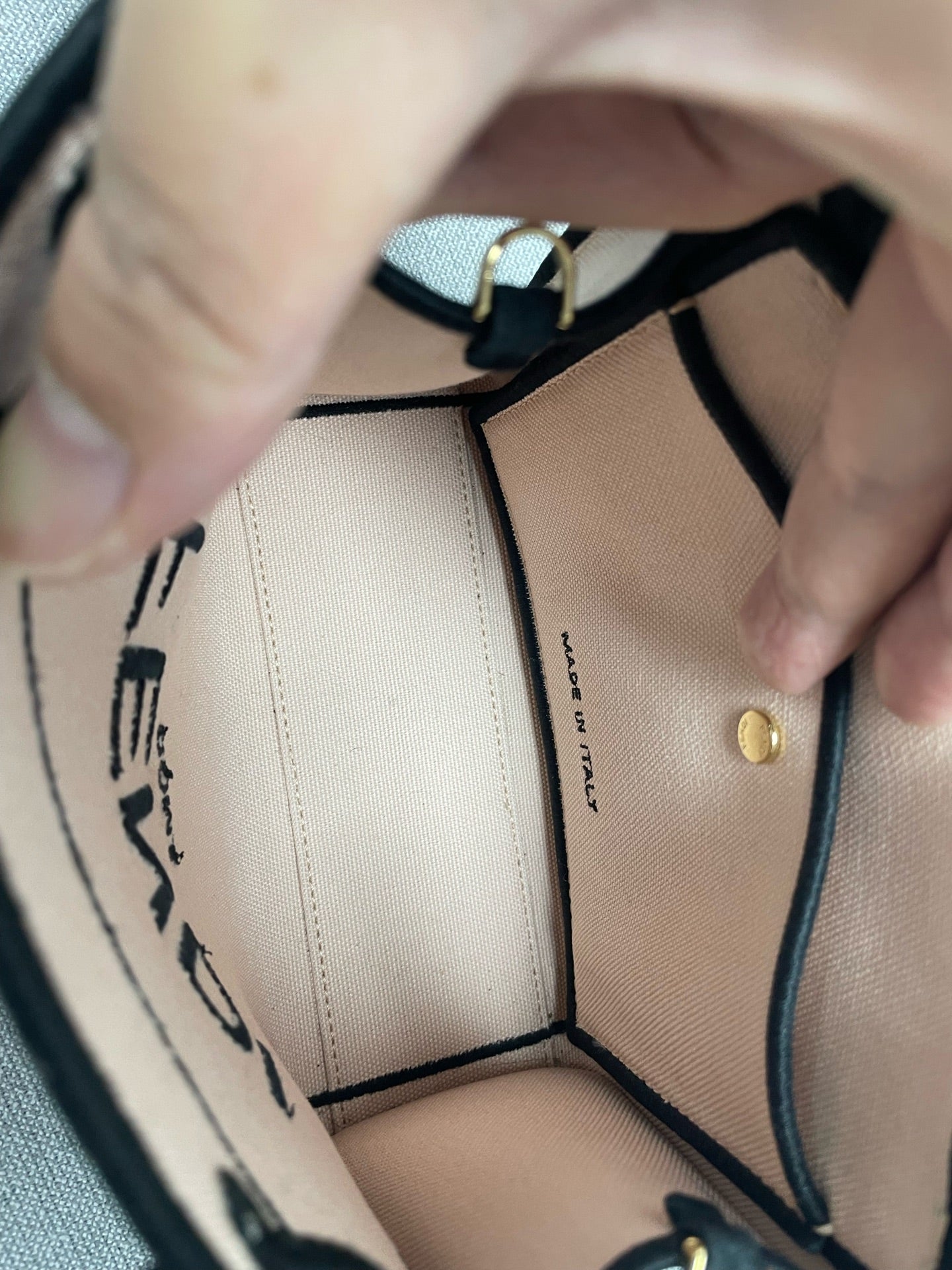 Fendi - Sunshine Shopper - Cloth - Beige - (mini)