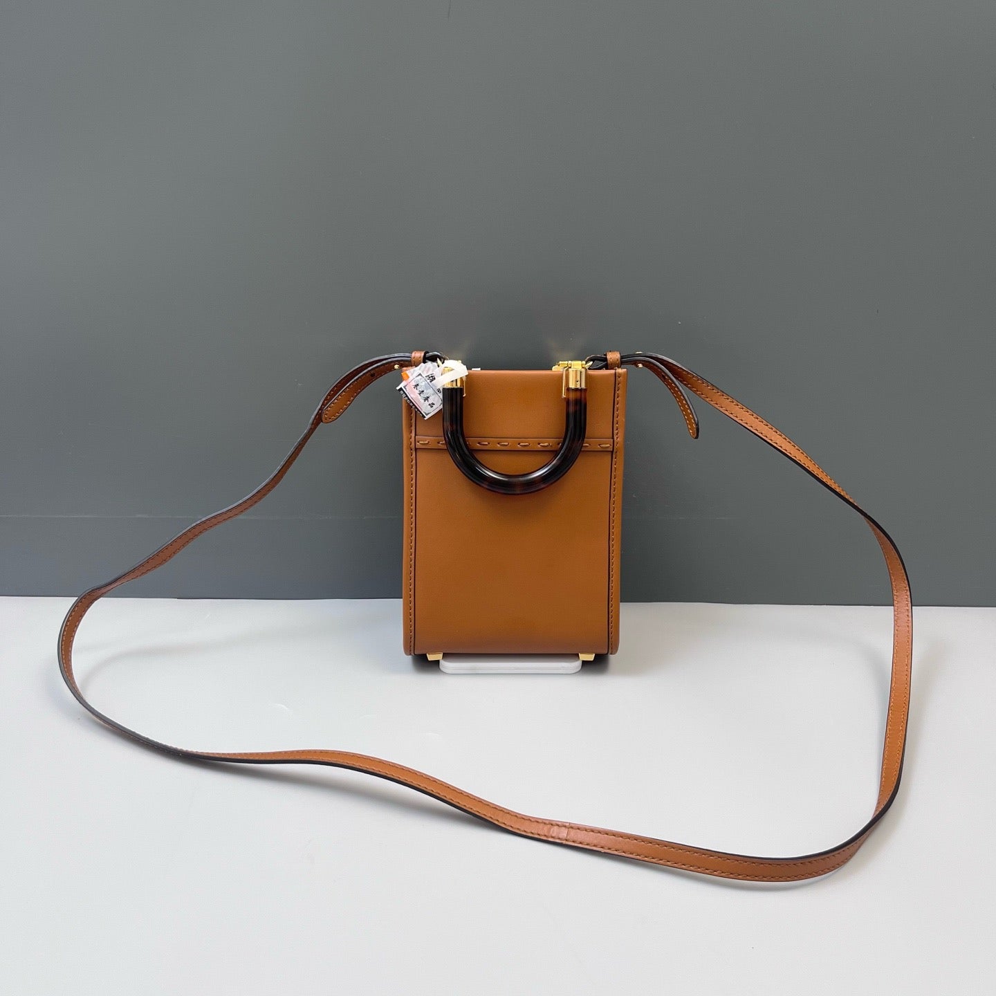 Fendi - Sunshine Shopper - Leather - Brown - (mini)