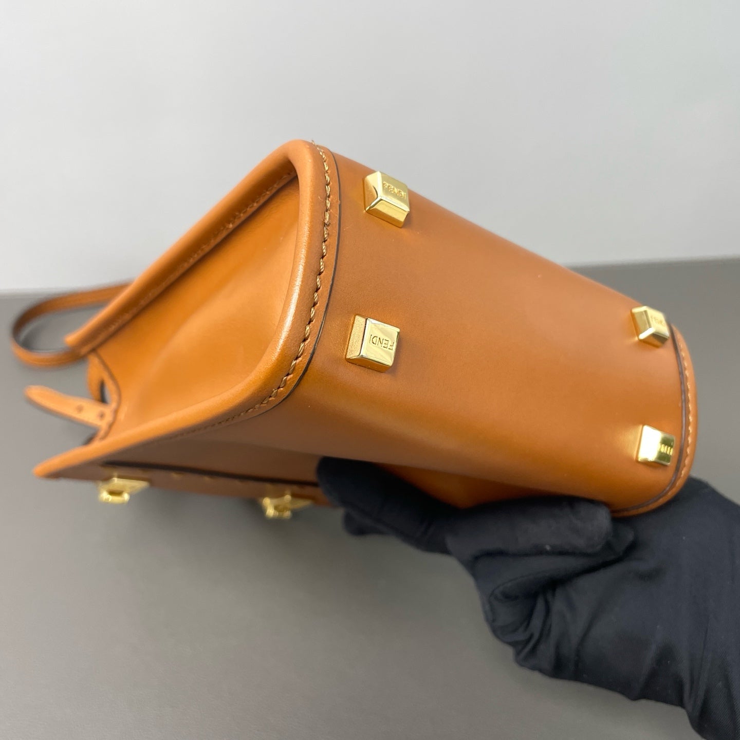 Fendi - Sunshine Shopper - Leather - Brown - (mini)
