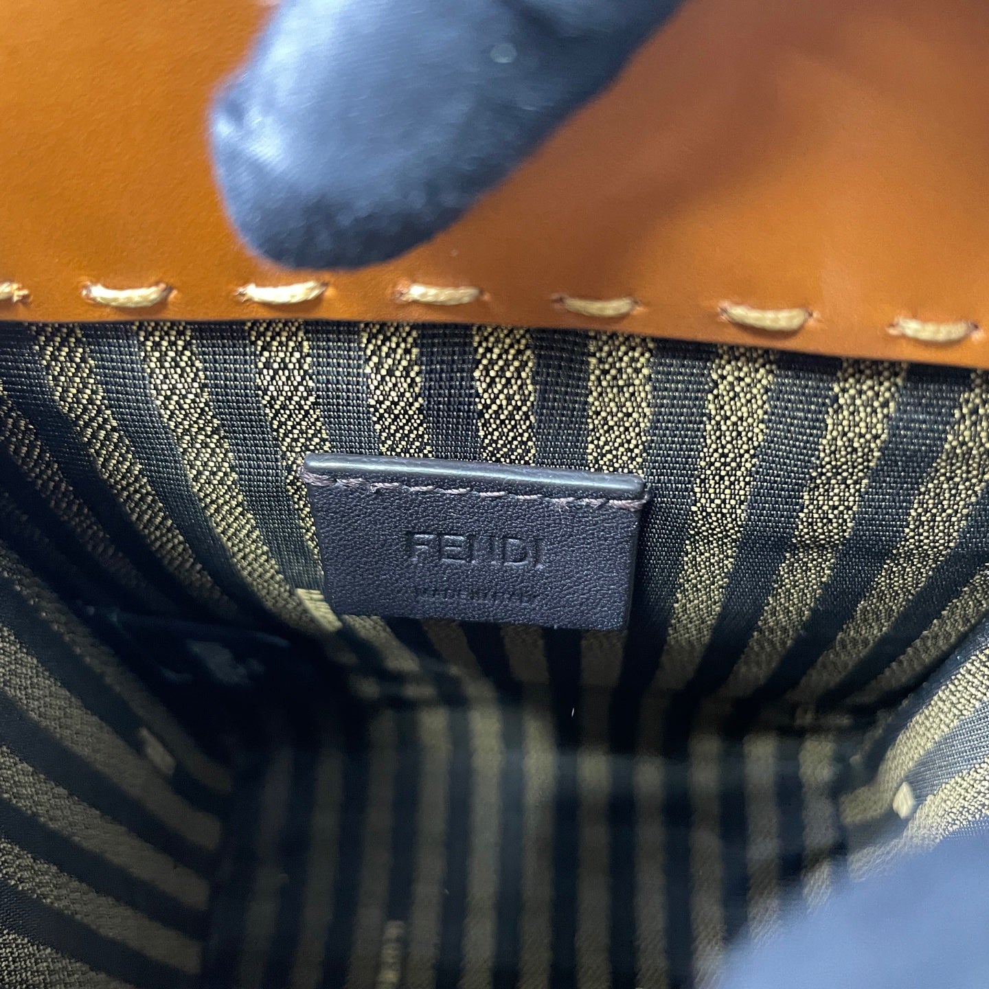 Fendi - Sunshine Shopper - Leather - Brown - (mini)