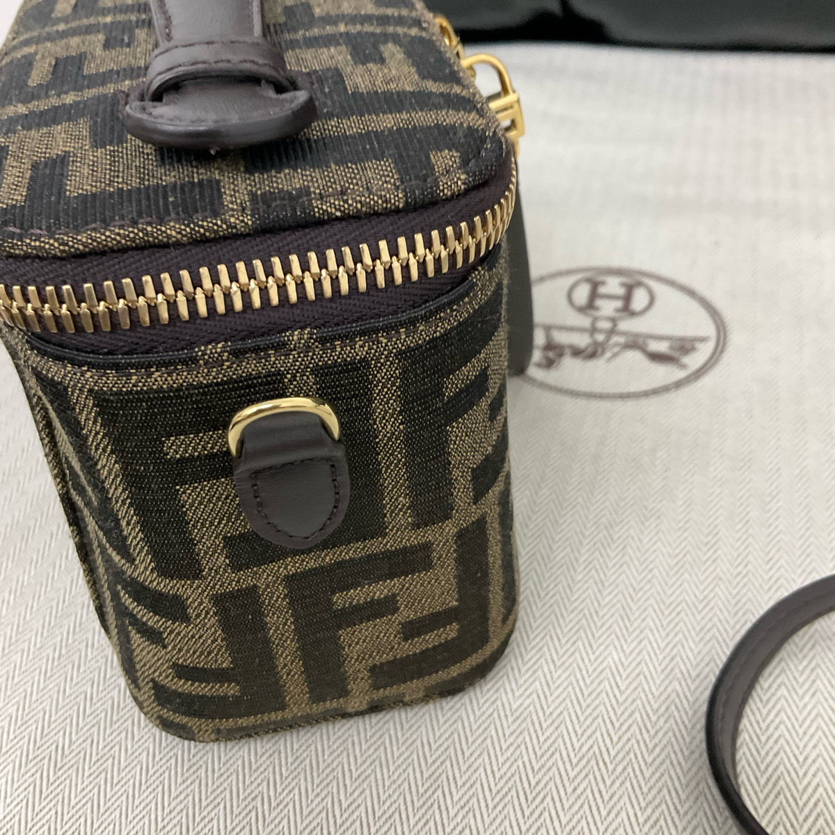 Fendi - Vanity - Canvas - Brown - (mini)