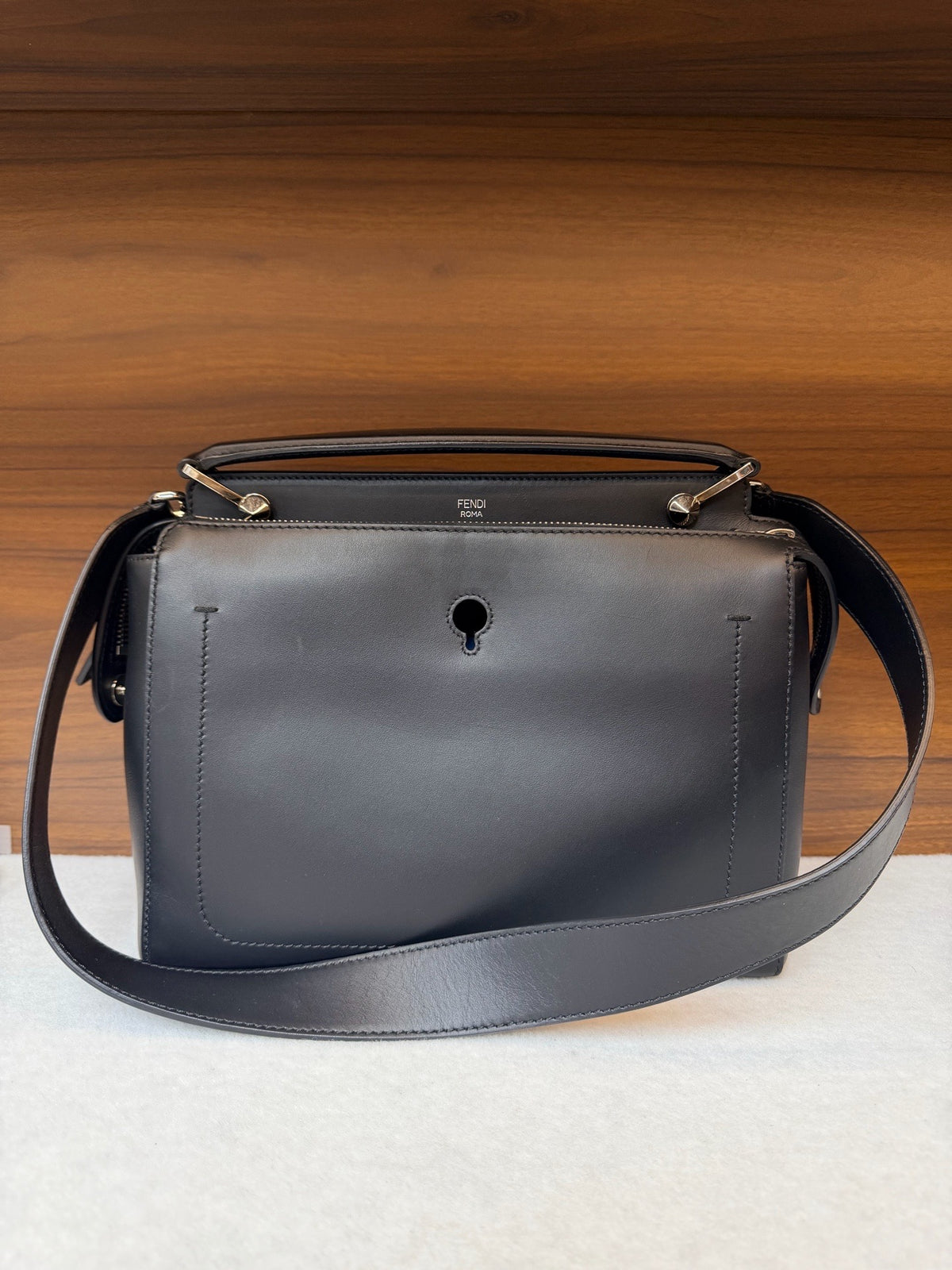 Fendi - Way - Leather - Black - (Medium)
