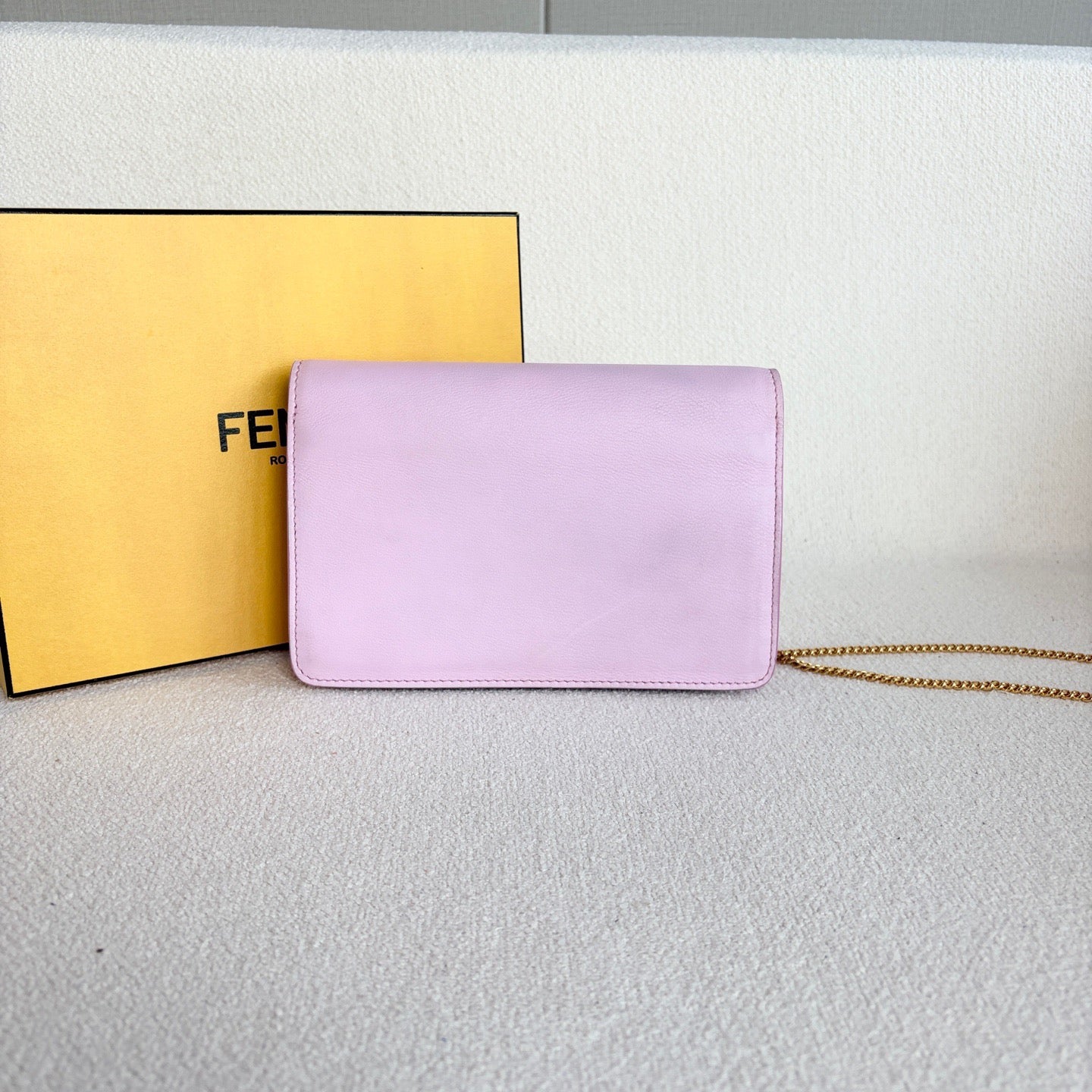 Fendi - WOC Chain Bag - Leather - Pink - (mini)