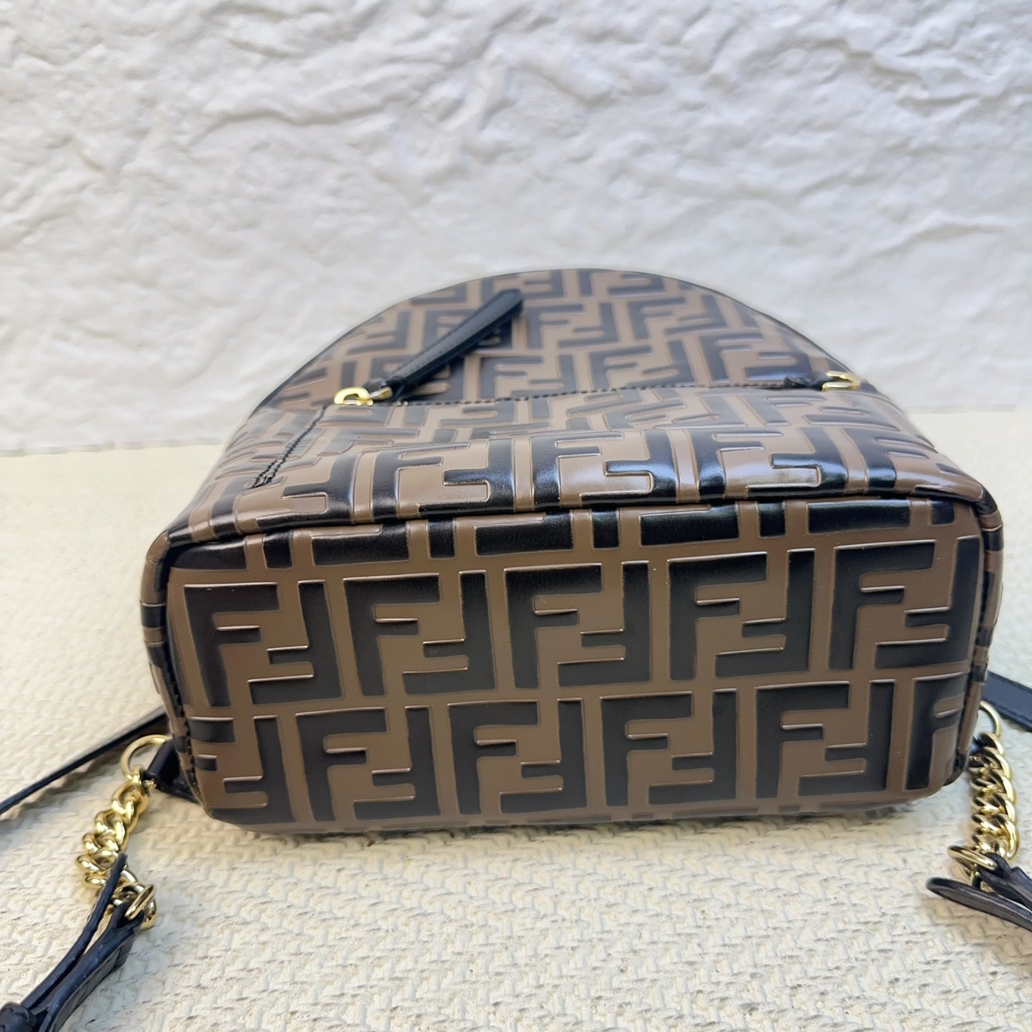 Fendi - Zucca Backpack - Leather - Brown - (small)