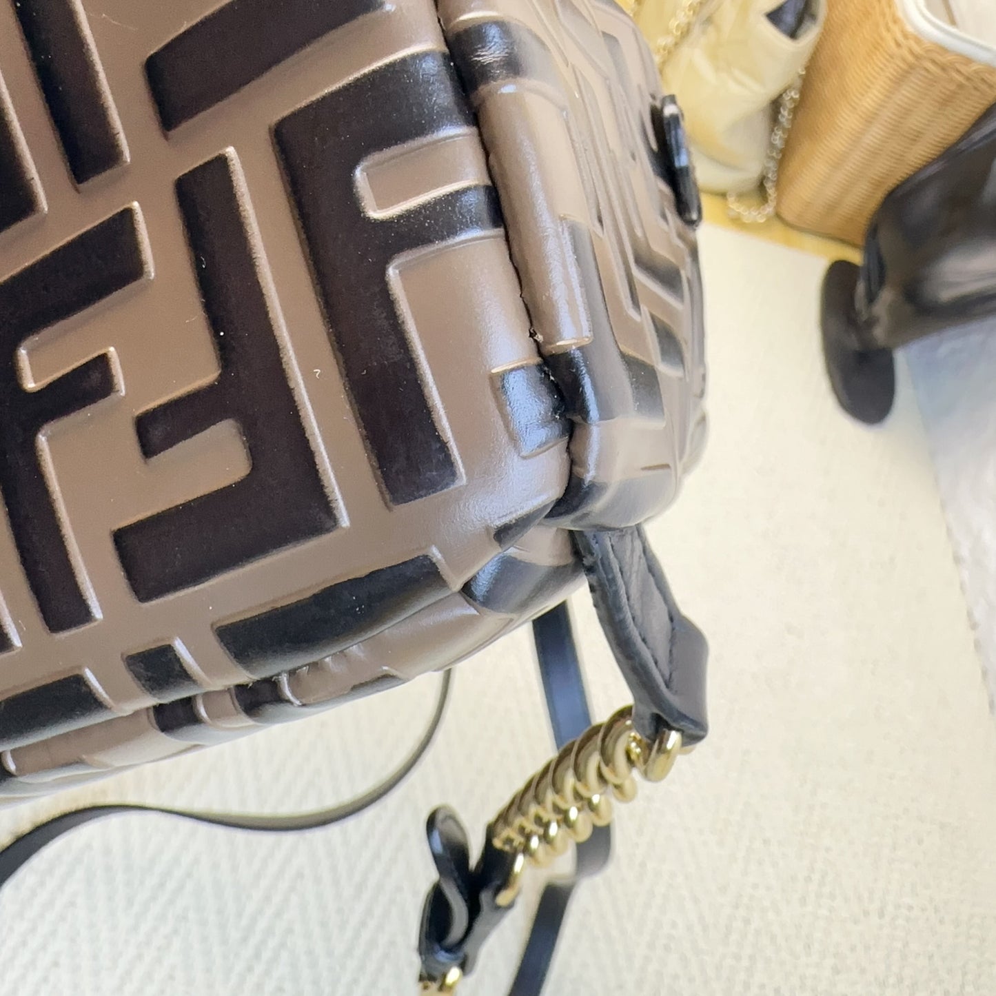 Fendi - Zucca Backpack - Leather - Brown - (small)
