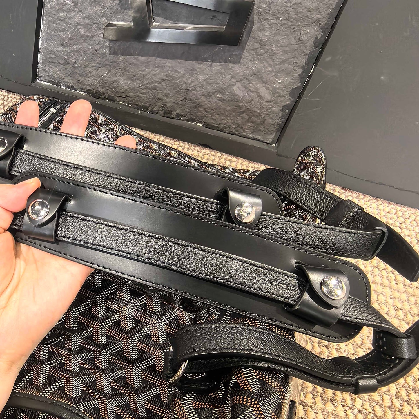 Goyard - Alpin - Cloth - Black - (medium)