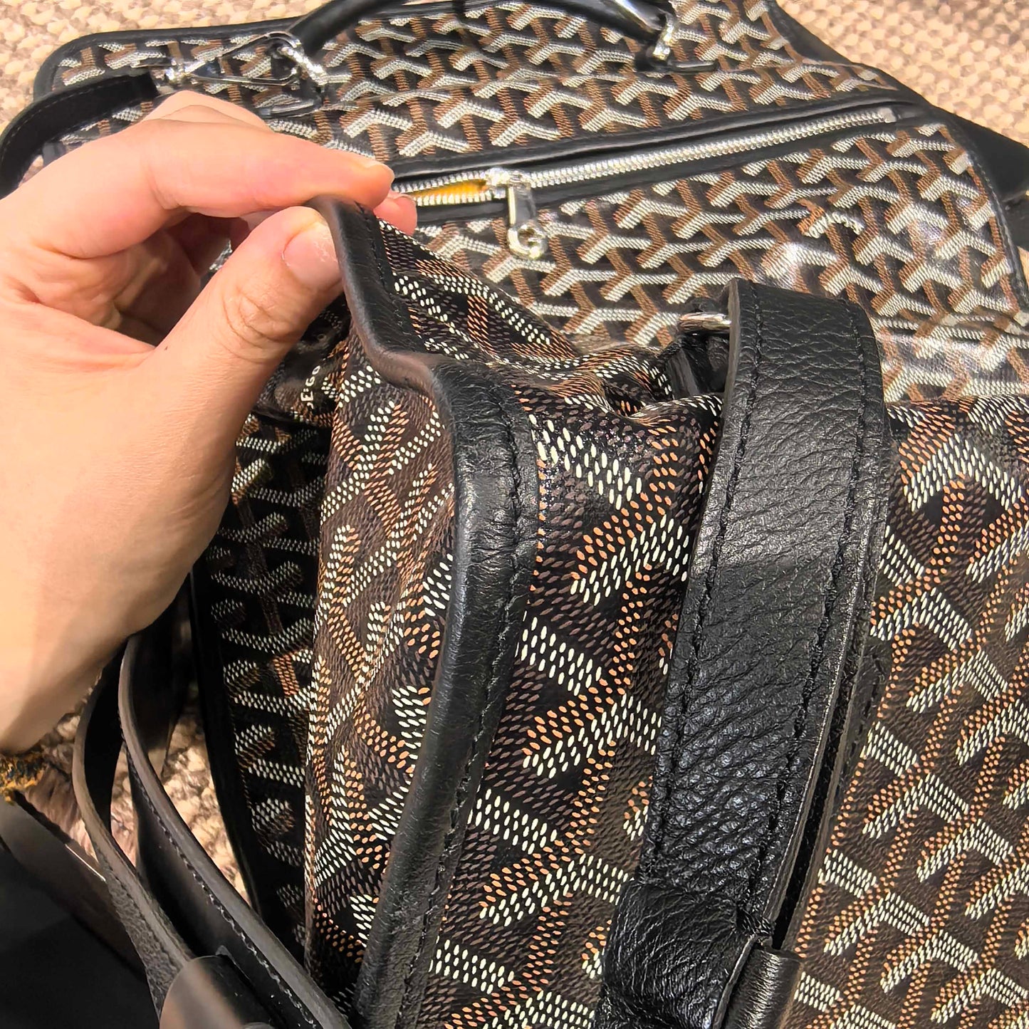 Goyard - Alpin - Cloth - Black - (medium)
