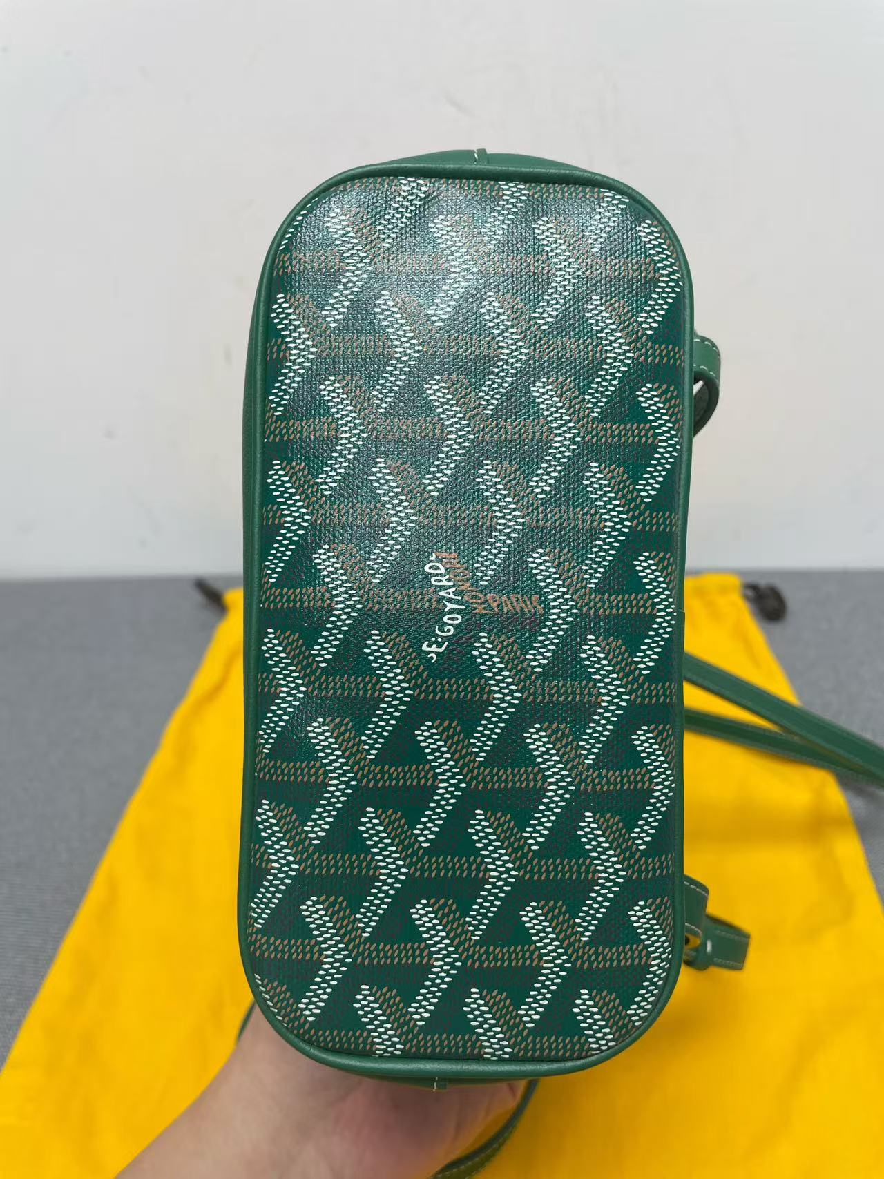 Goyard - Alpin Mini Backpack - Goyardine canvas and leather - Green - (mini)