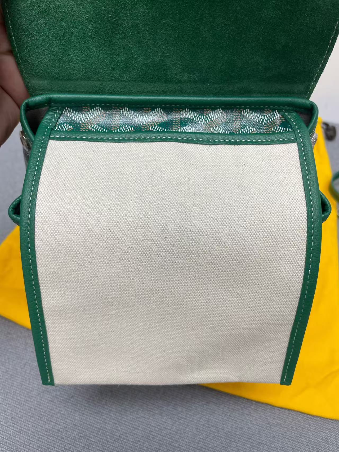 Goyard - Alpin Mini Backpack - Goyardine canvas and leather - Green - (mini)