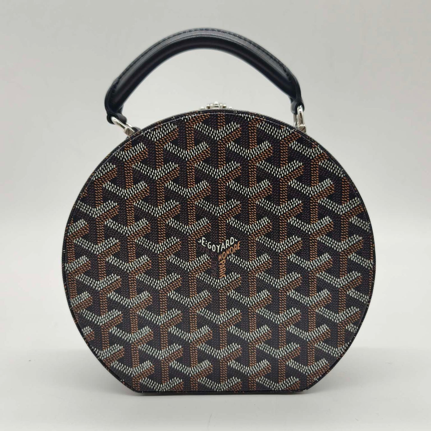Goyard - Alto - Goyardine canvas and Leather - Black - (mini)