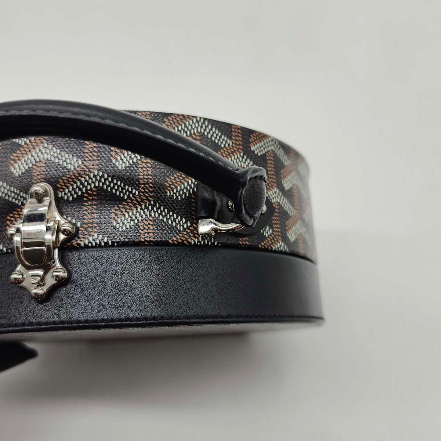 Goyard - Alto - Goyardine canvas and Leather - Black - (mini)