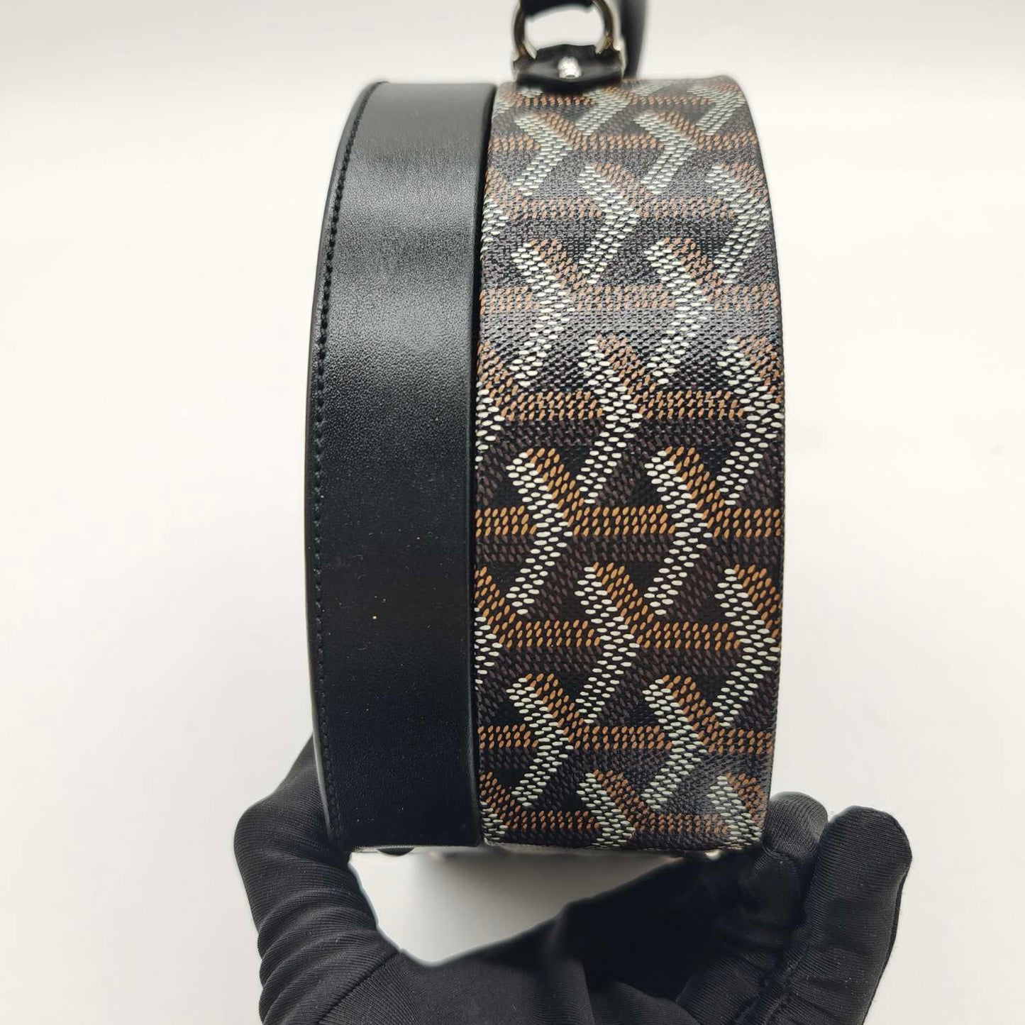 Goyard - Alto - Goyardine canvas and Leather - Black - (mini)