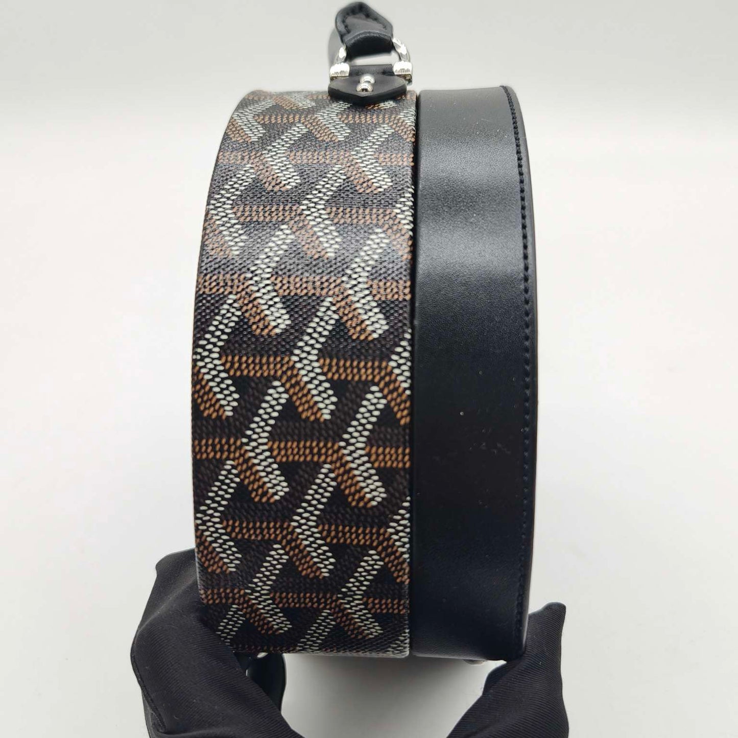 Goyard - Alto - Goyardine canvas and Leather - Black - (mini)