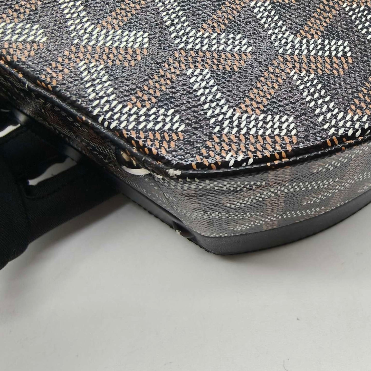 Goyard - Alto - Goyardine canvas and Leather - Black - (mini)