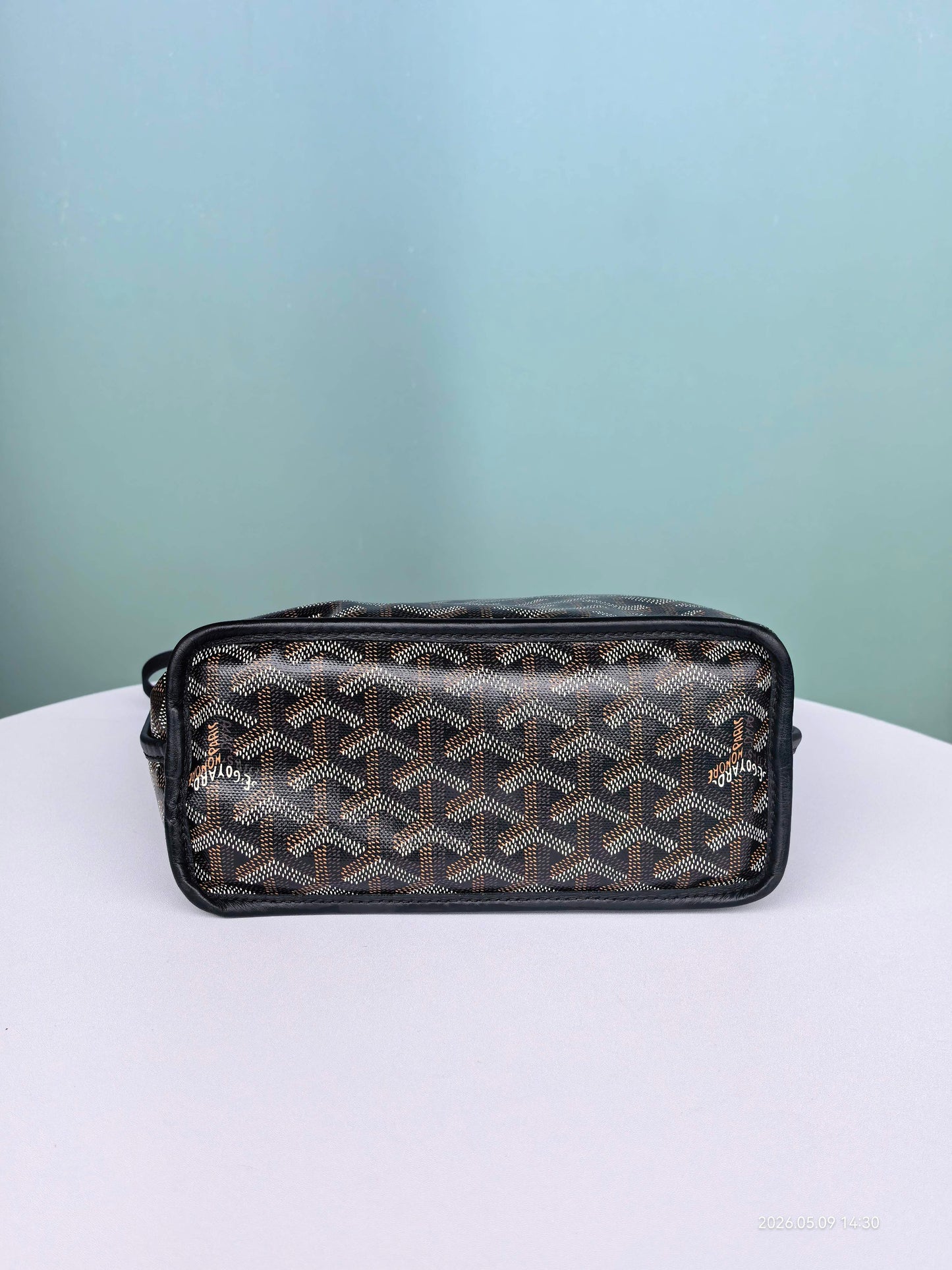 Goyard - Anjou - Cloth - Black - (mini)