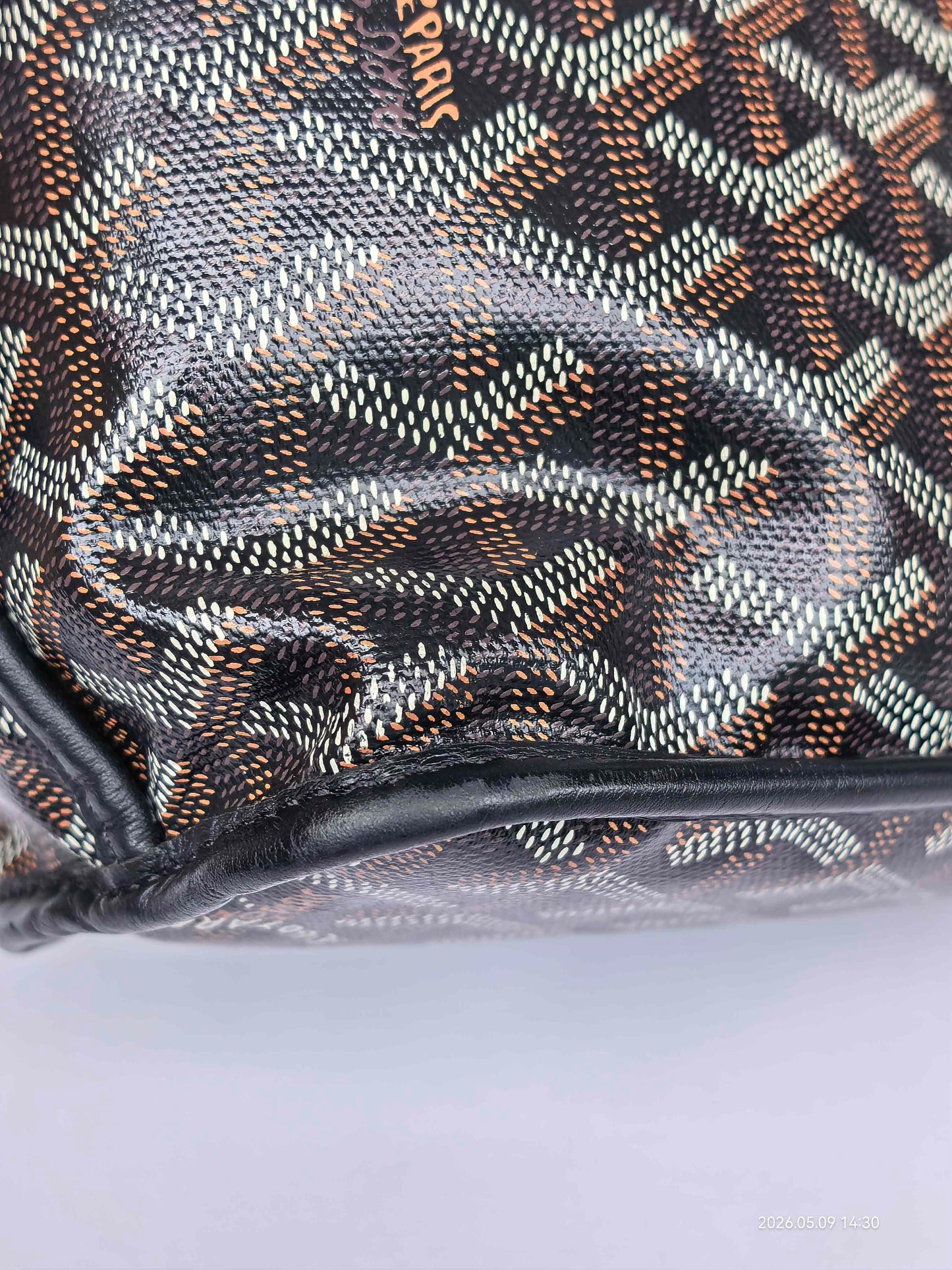 Goyard - Anjou - Cloth - Black - (mini)