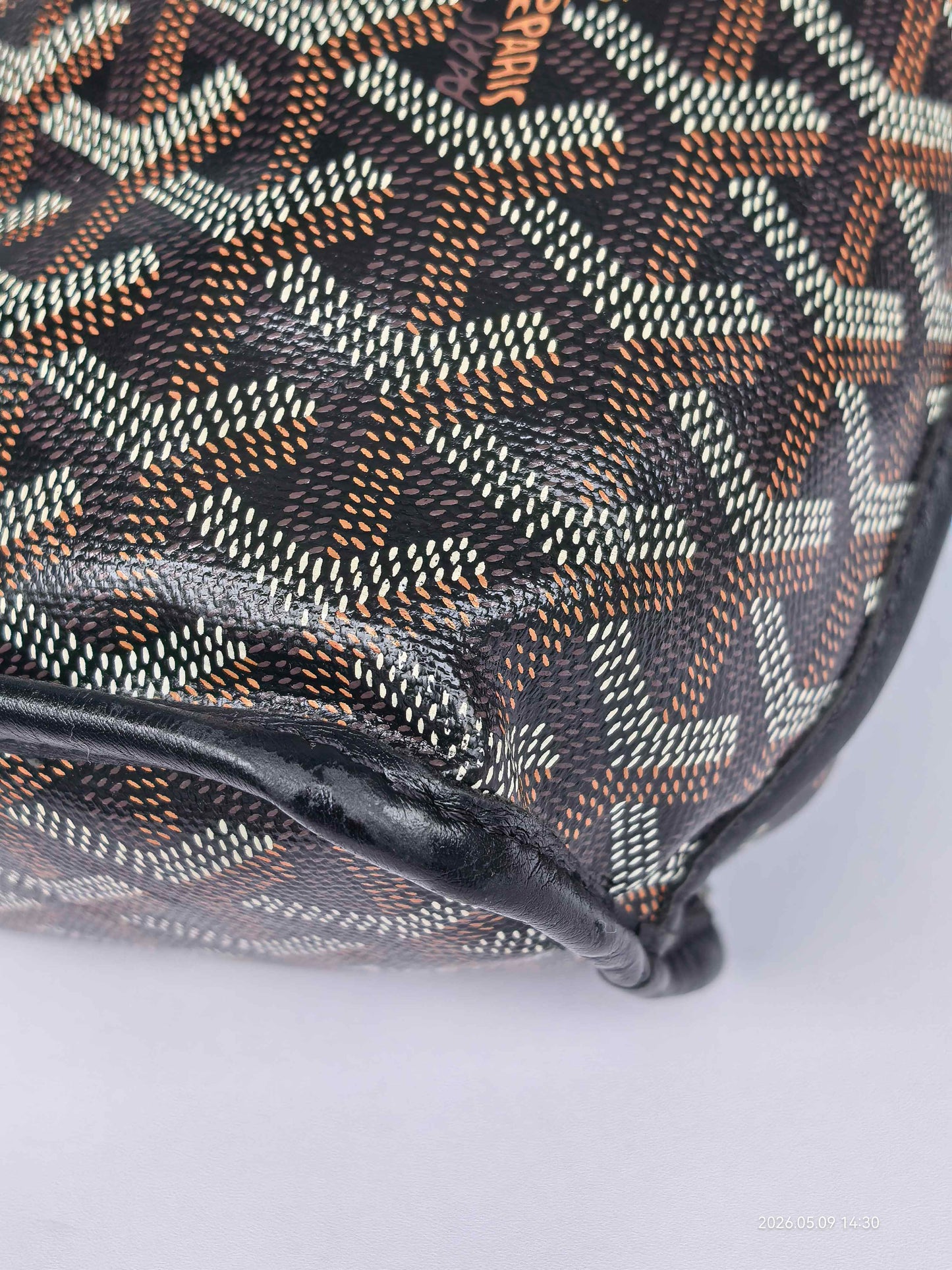 Goyard - Anjou - Cloth - Black - (mini)