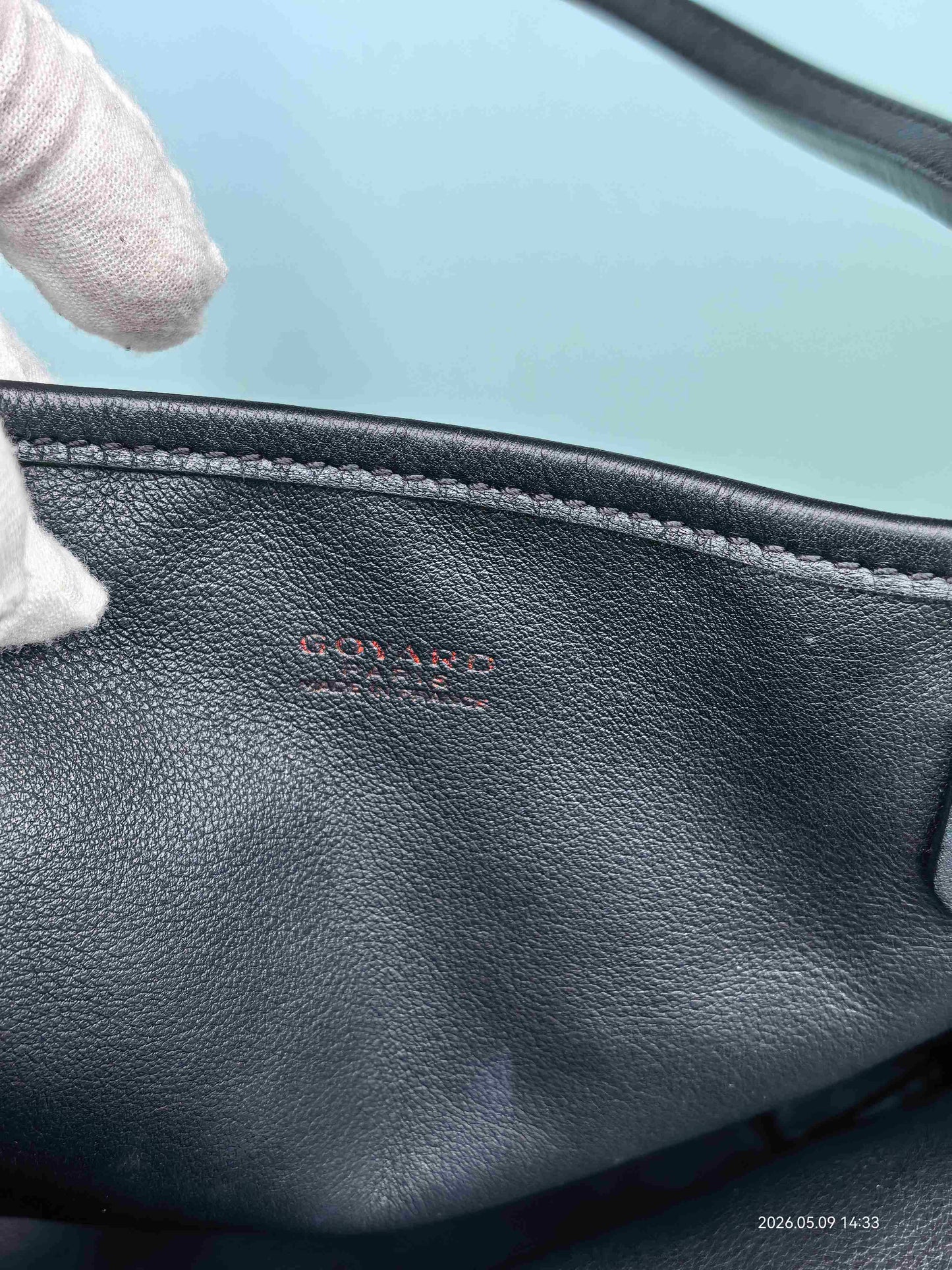 Goyard - Anjou - Cloth - Black - (mini)
