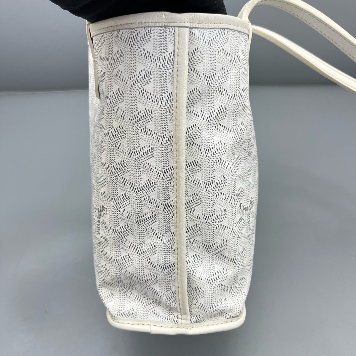 Goyard - Anjou Mini Tote with Pouch - Cloth - White - (mini)