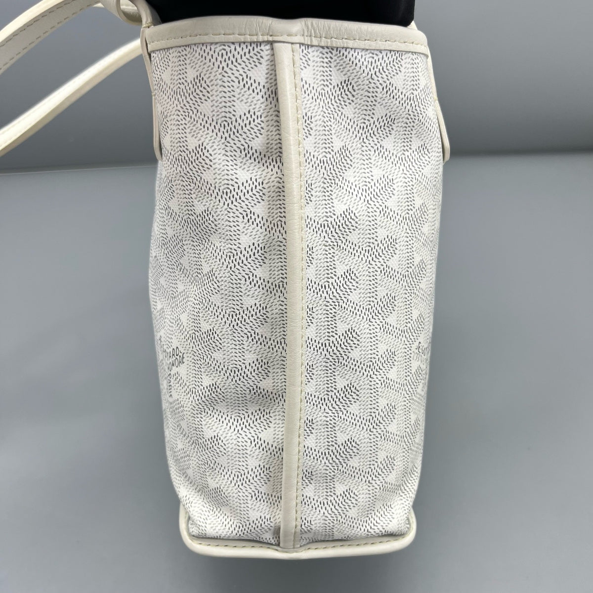 Goyard - Anjou Mini Tote with Pouch - Cloth - White - (mini)