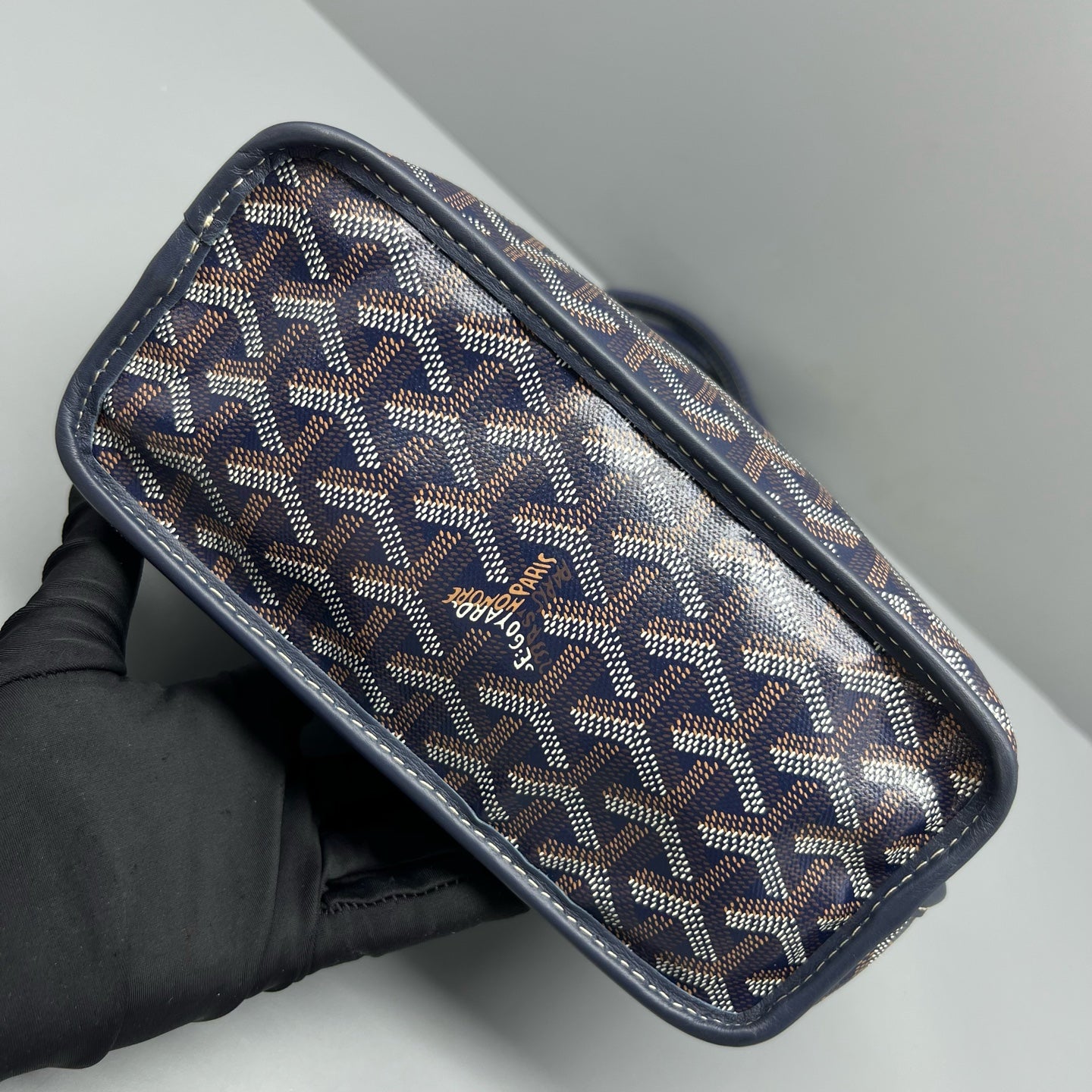 Goyard - Anjou - Synthetic - Navy - (mini)